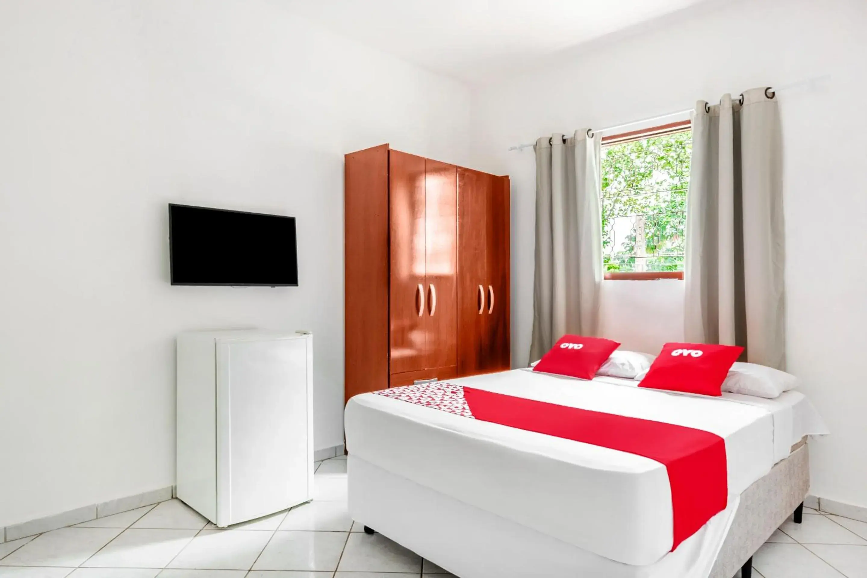 Bedroom, Bed in OYO Pousada Tia Léo Campinas Bedroom, Bed in OYO Pousada Tia Léo Campinas