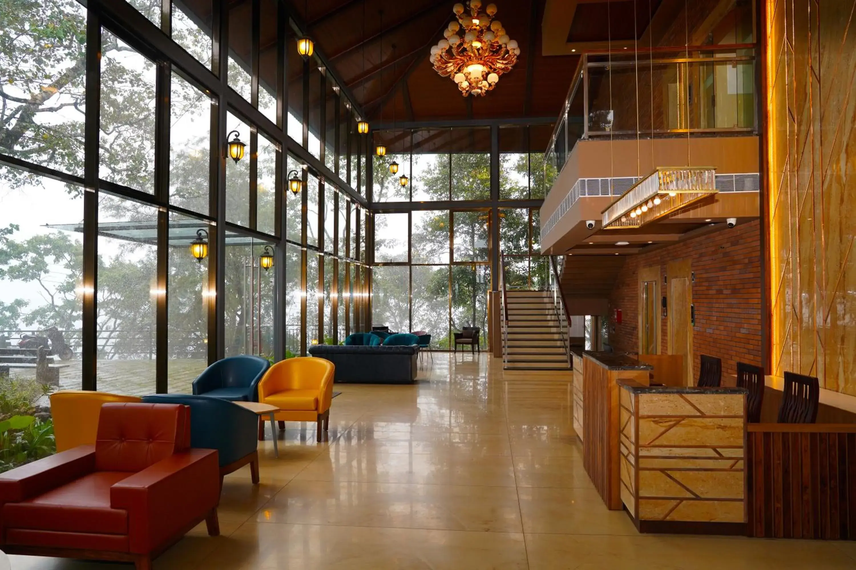 Lobby or reception in Elephant Passage Lobby or reception in Elephant Passage