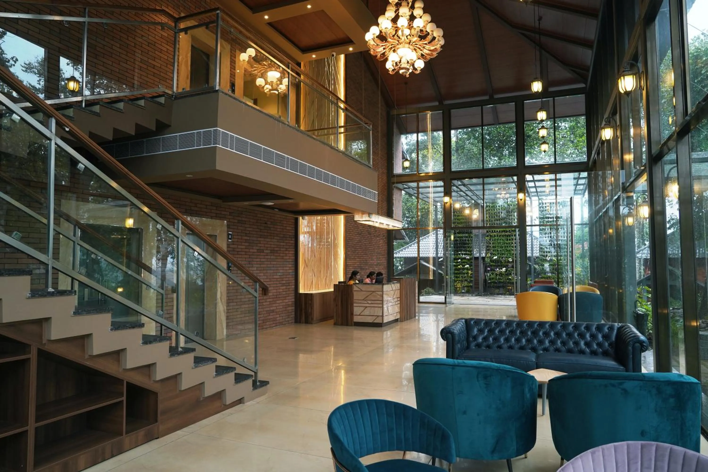 Lobby or reception in Elephant Passage