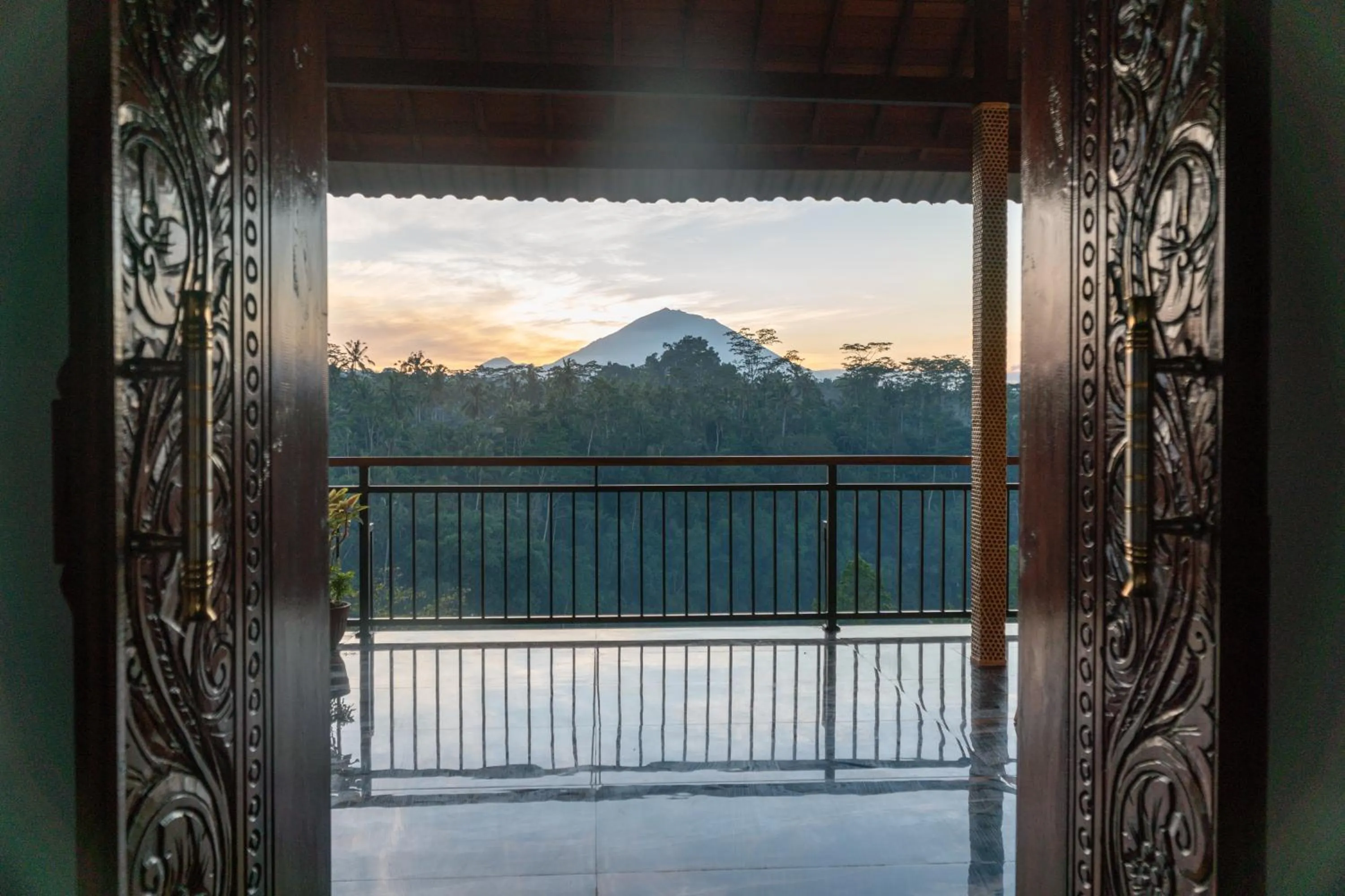 Balcony/Terrace in Campuhan Sebatu Resort