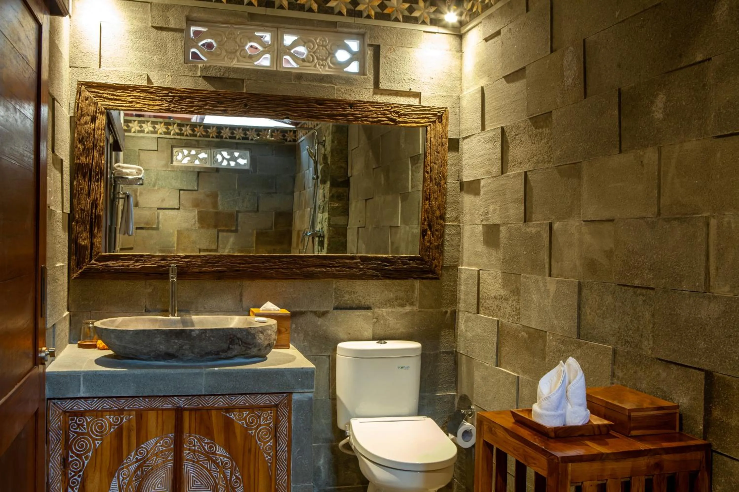 Toilet in Campuhan Sebatu Resort