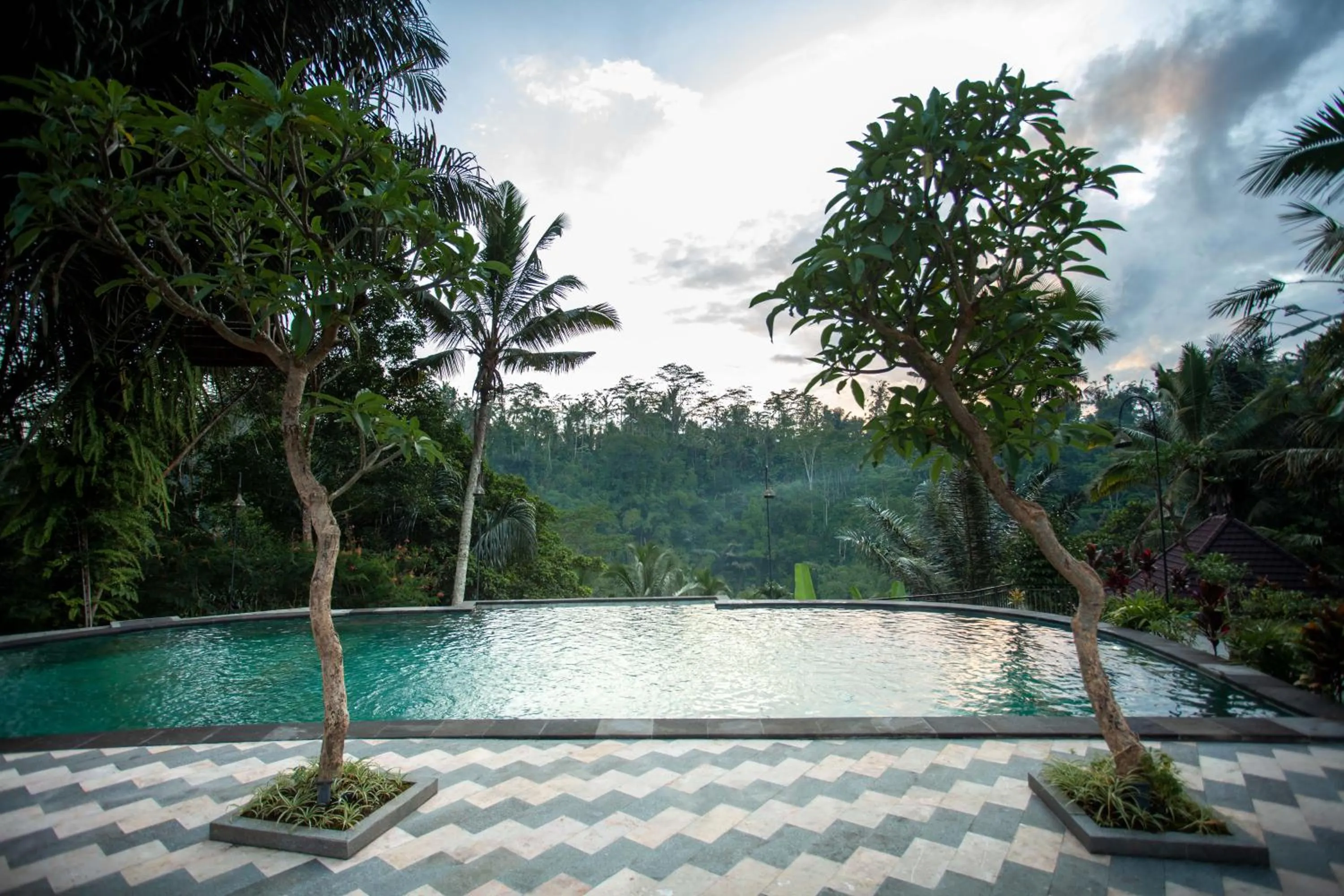 Swimming pool in Campuhan Sebatu Resort