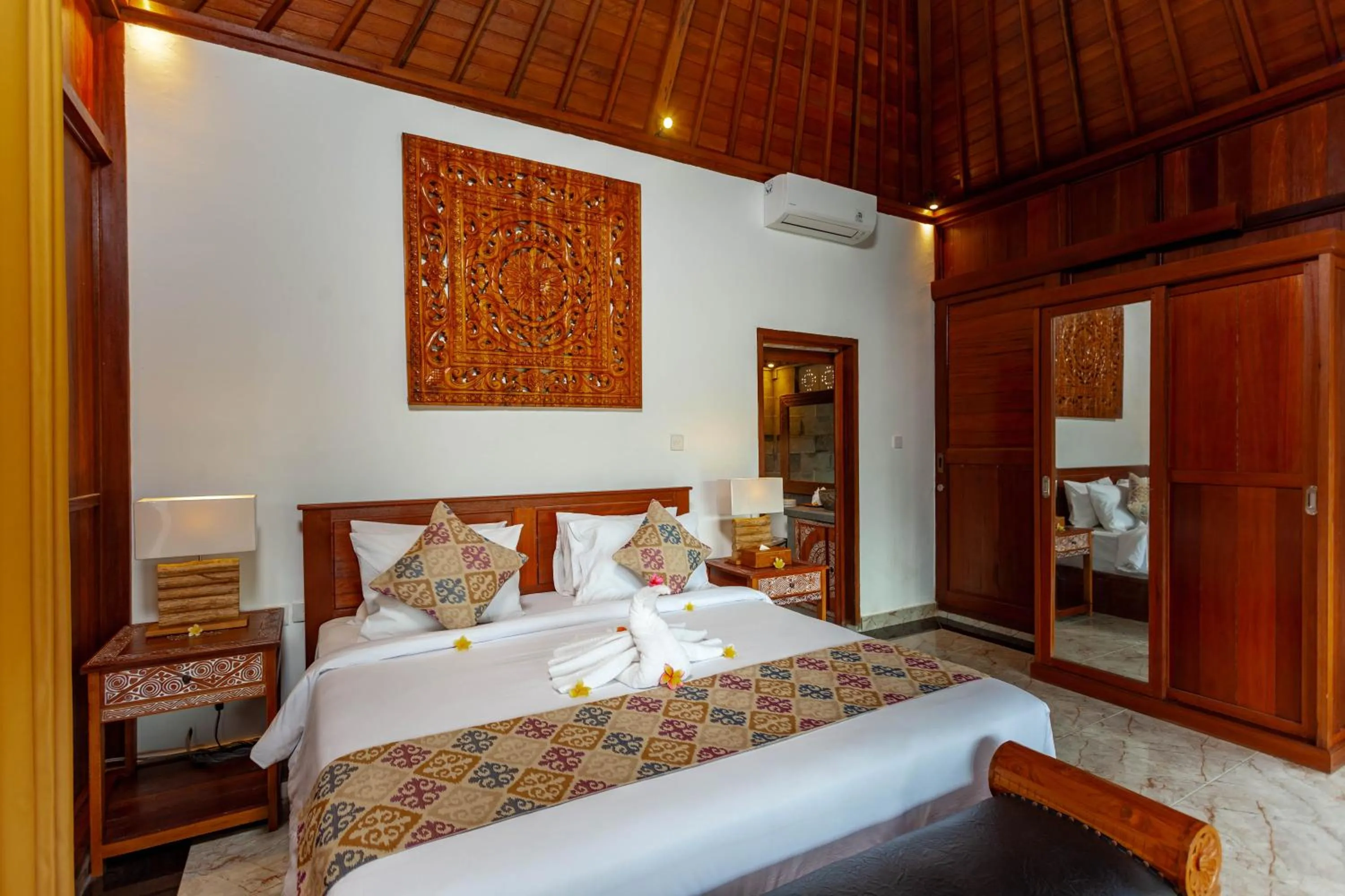 Bed in Campuhan Sebatu Resort