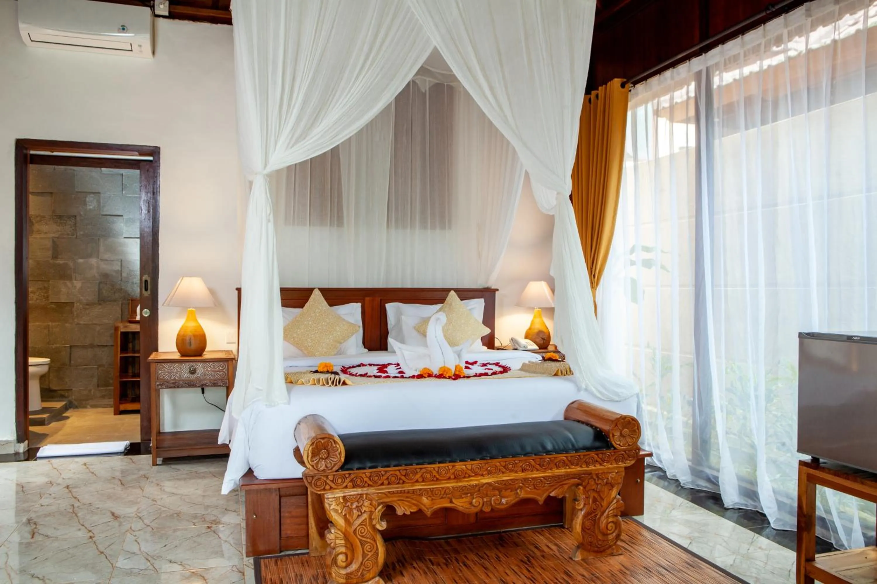 Bedroom, Bed in Campuhan Sebatu Resort