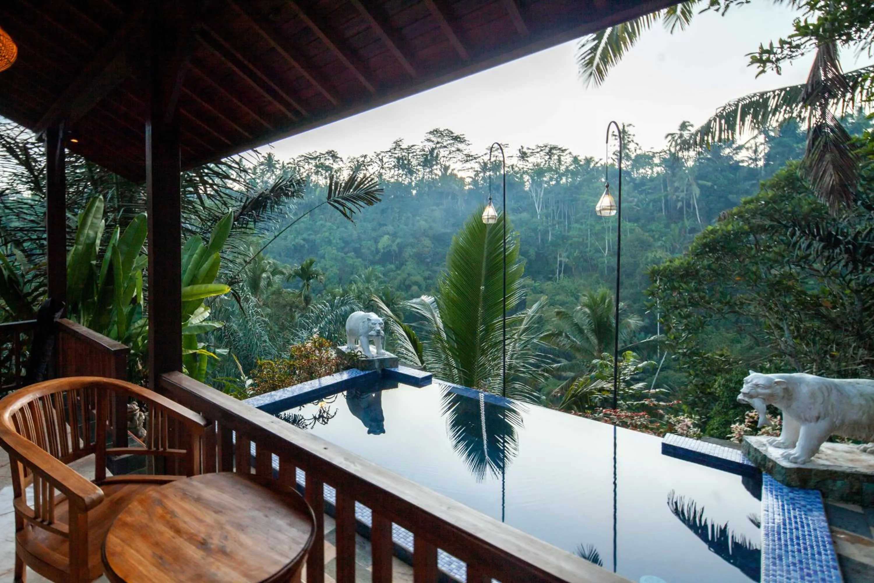 Balcony/Terrace in Campuhan Sebatu Resort
