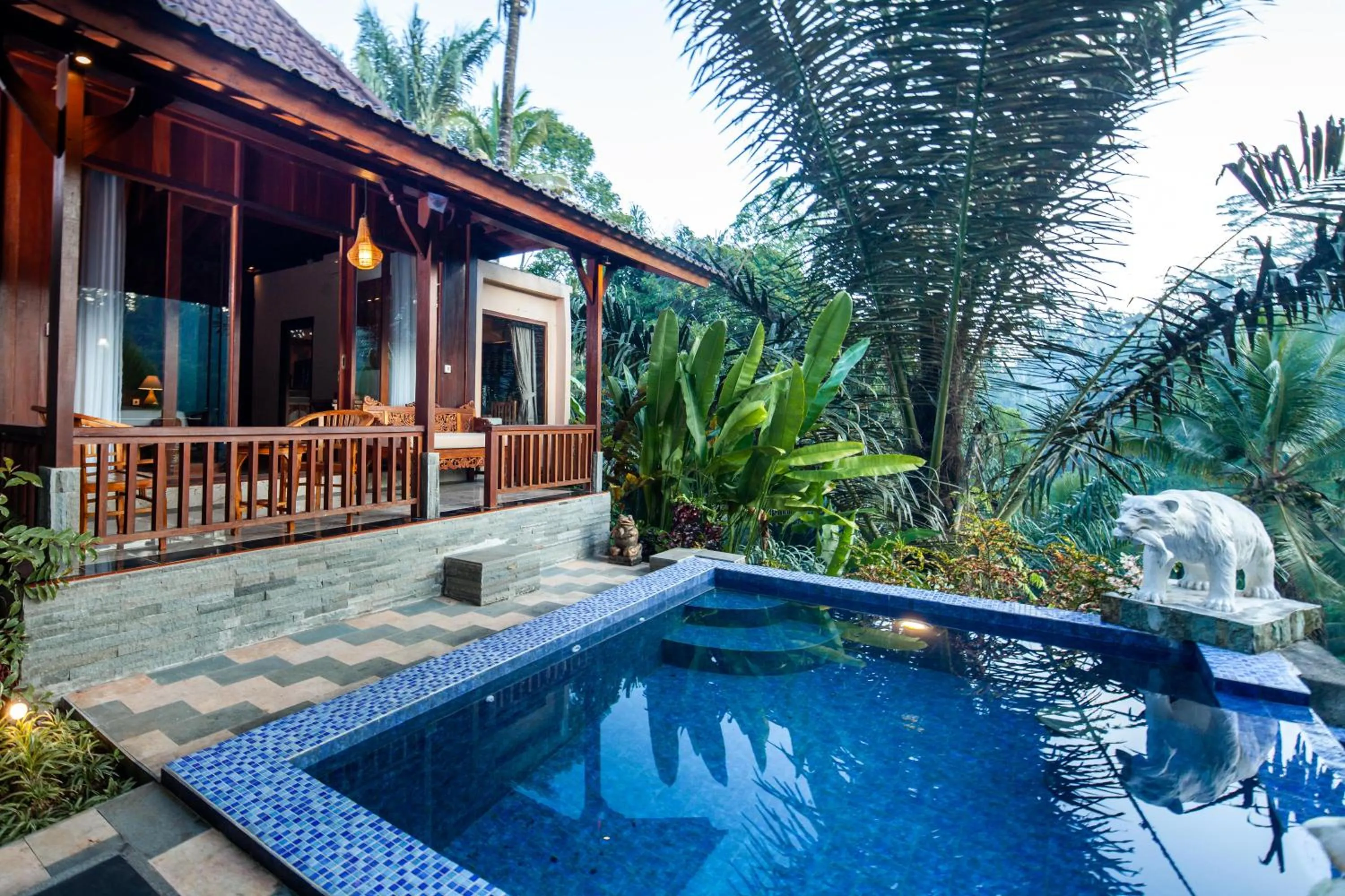 Swimming pool in Campuhan Sebatu Resort