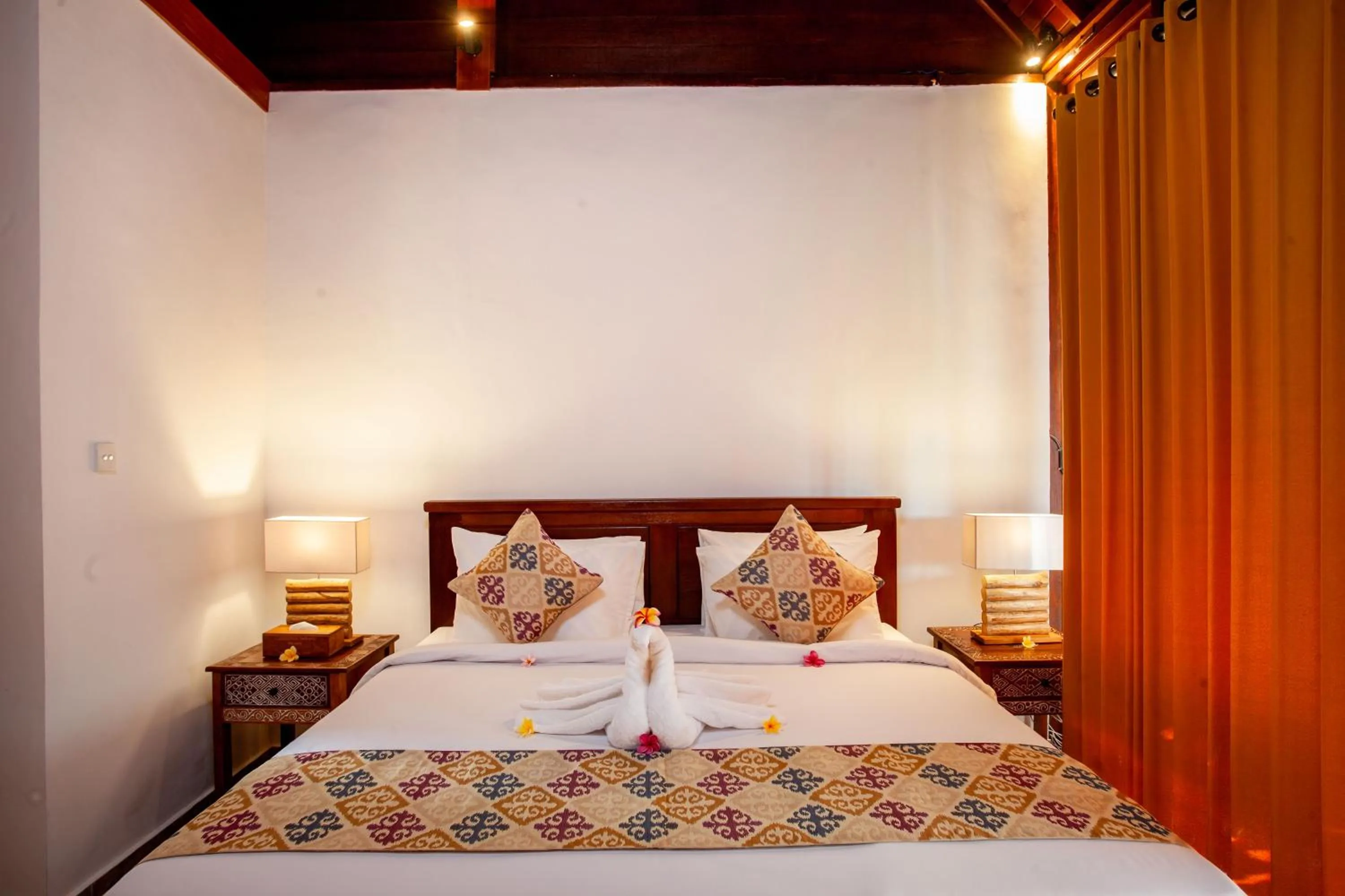 Bed in Campuhan Sebatu Resort