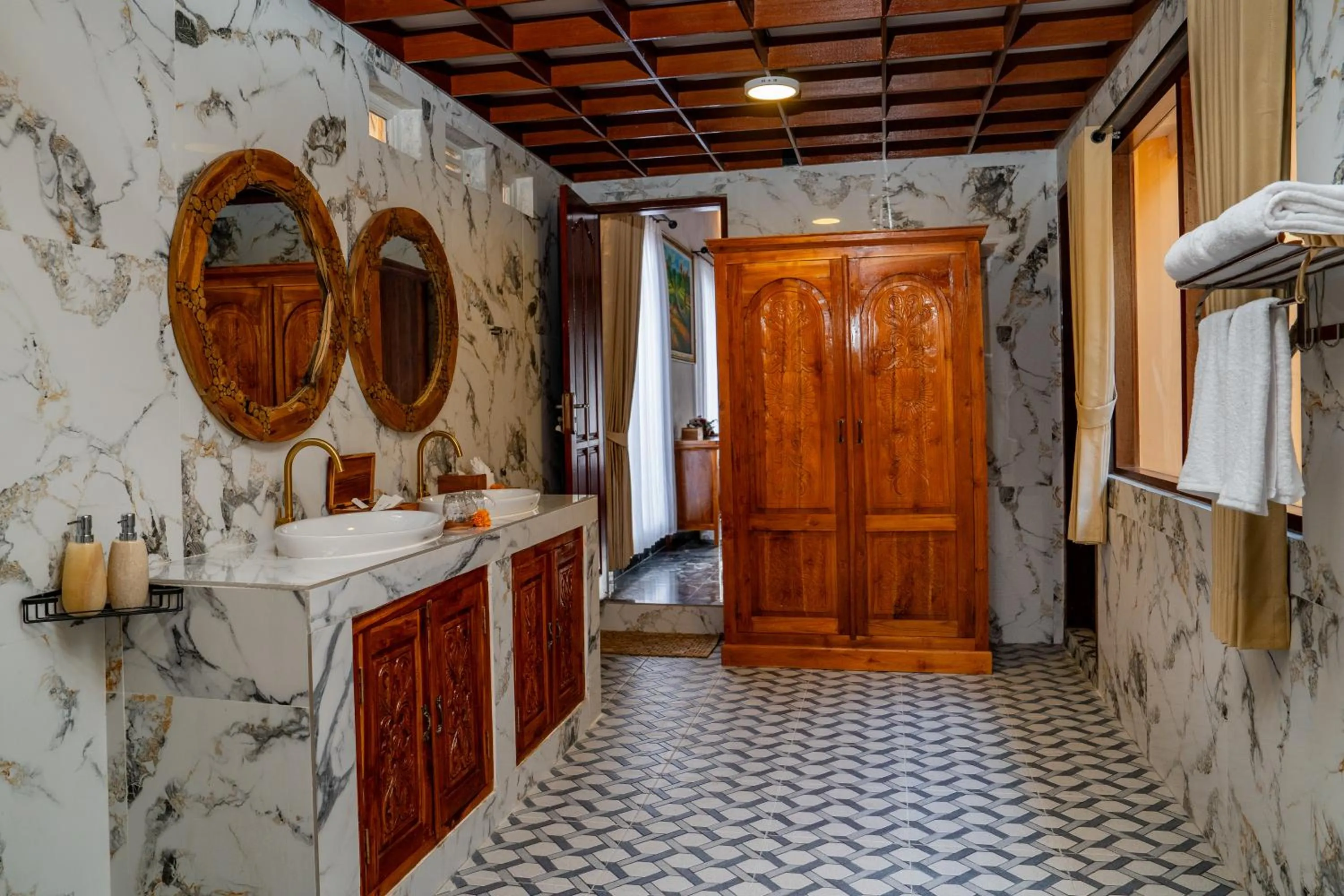 Bathroom in Campuhan Sebatu Resort