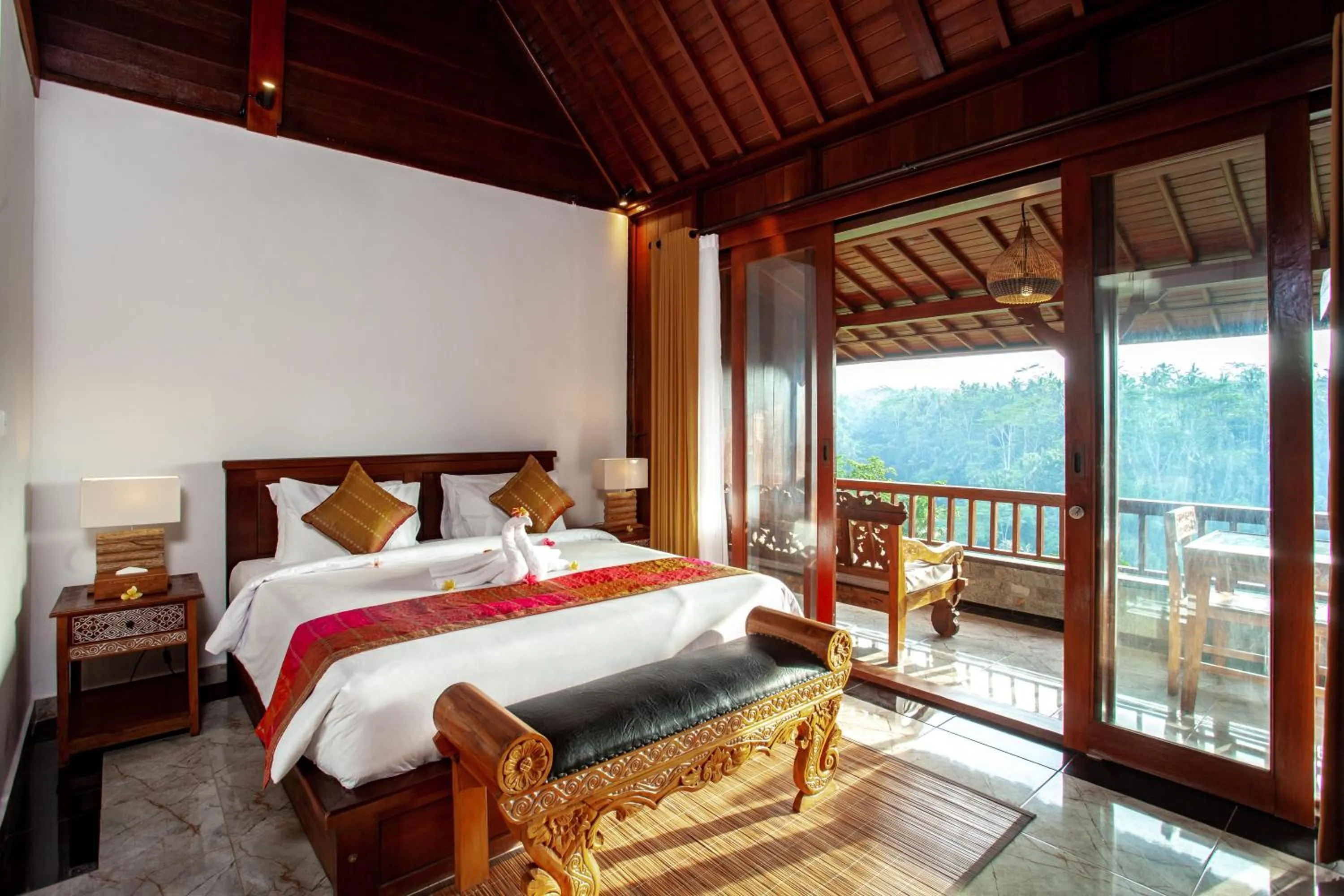 Bedroom, Bed in Campuhan Sebatu Resort