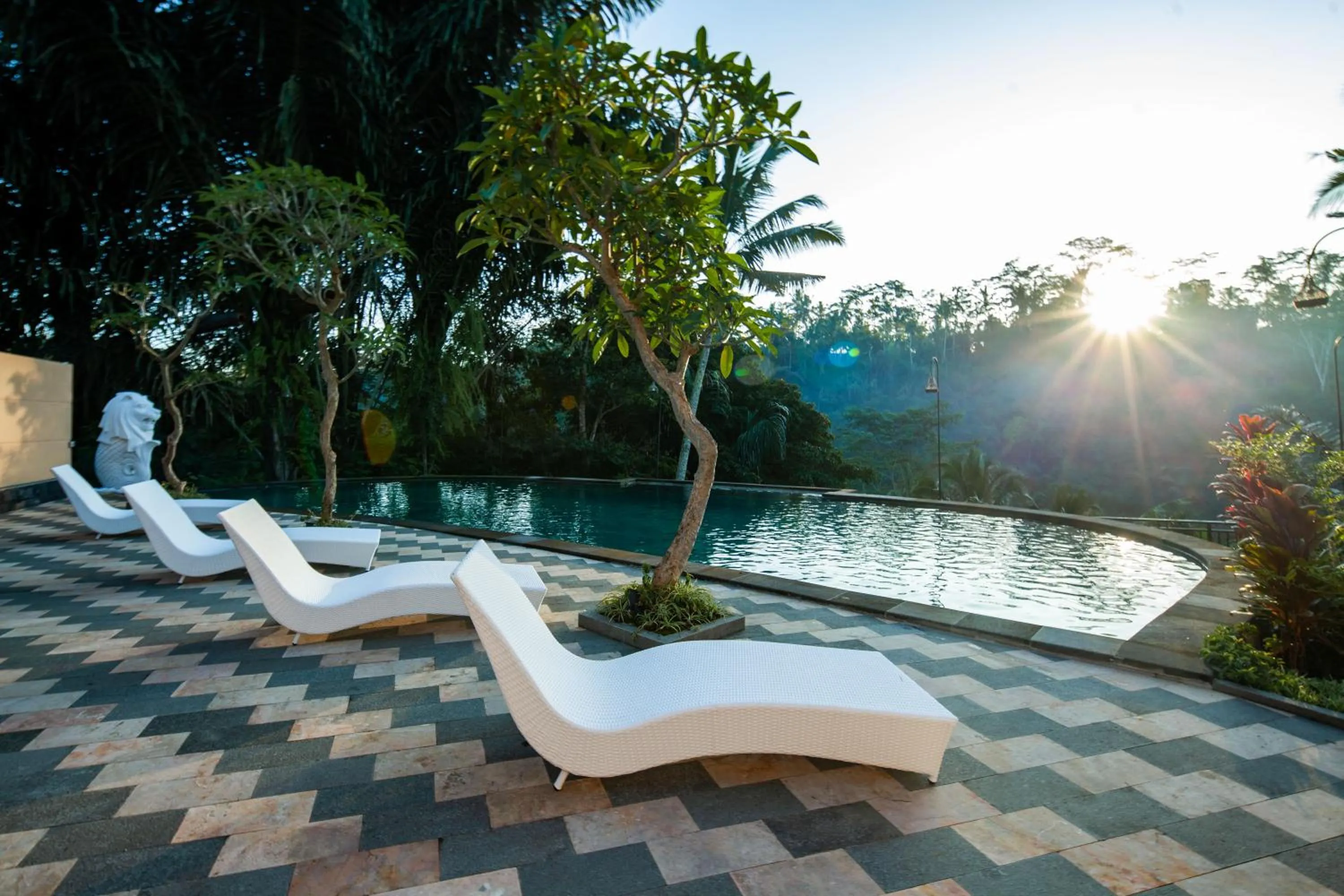 Natural landscape in Campuhan Sebatu Resort