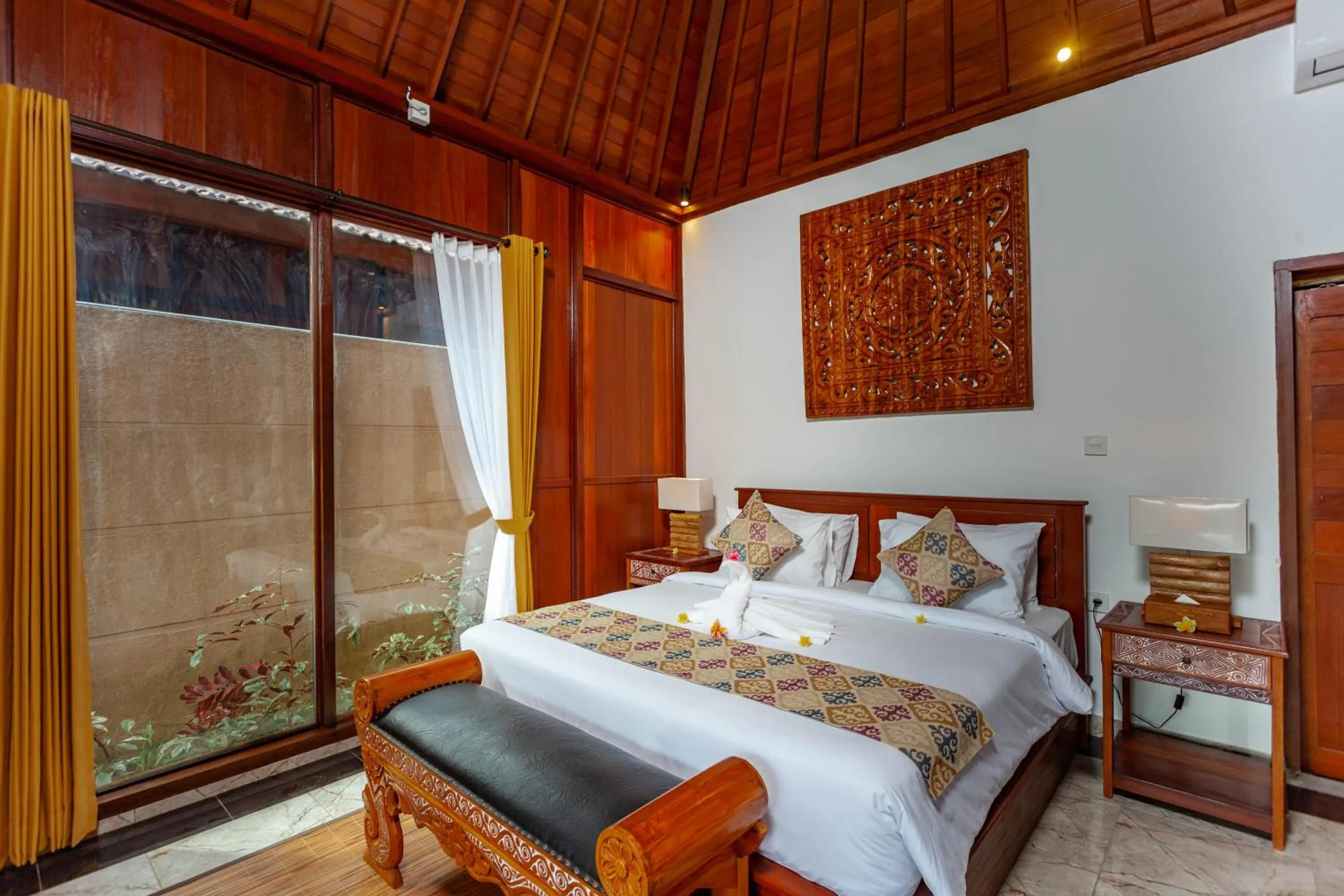 Bed in Campuhan Sebatu Resort