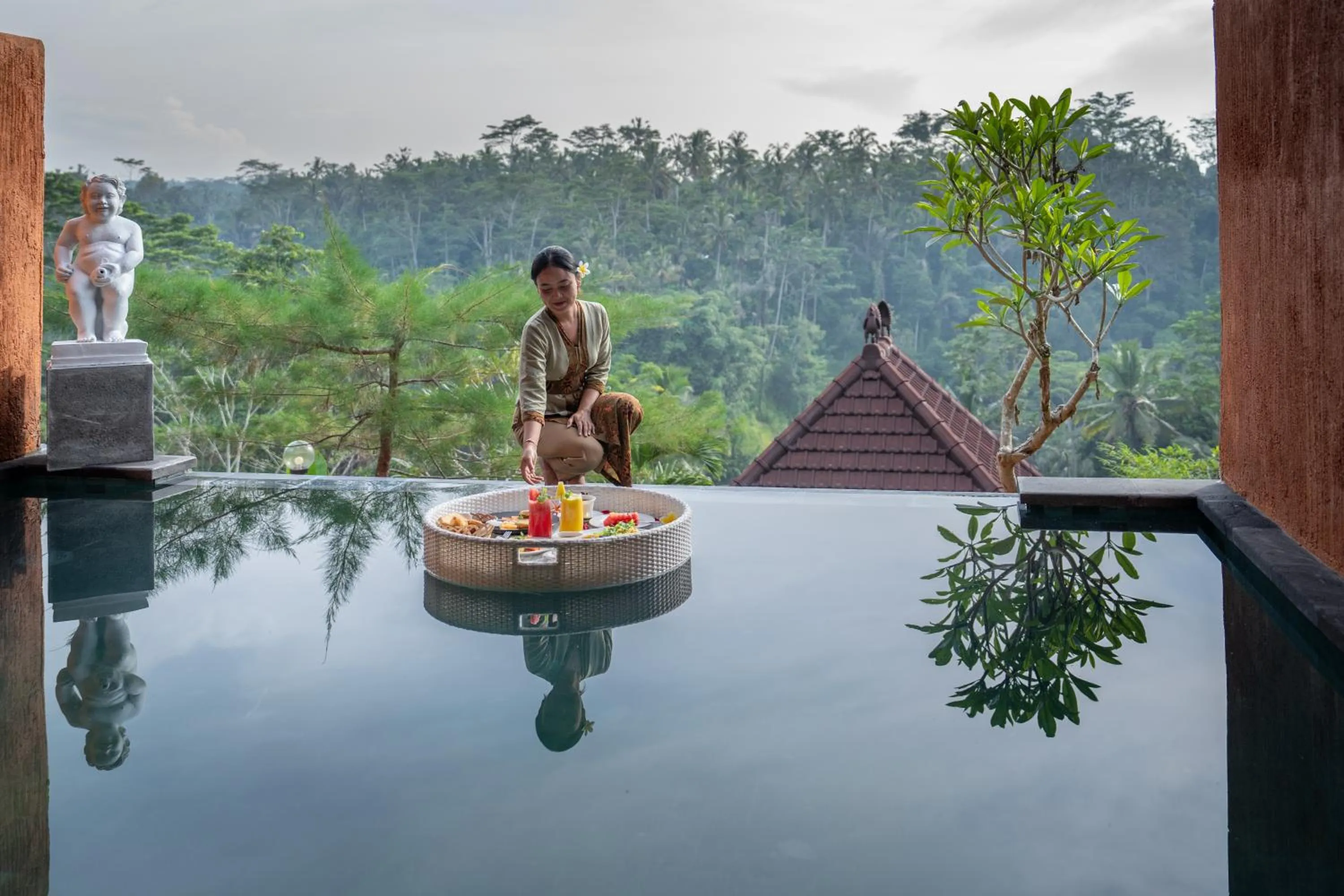 Swimming pool in Campuhan Sebatu Resort
