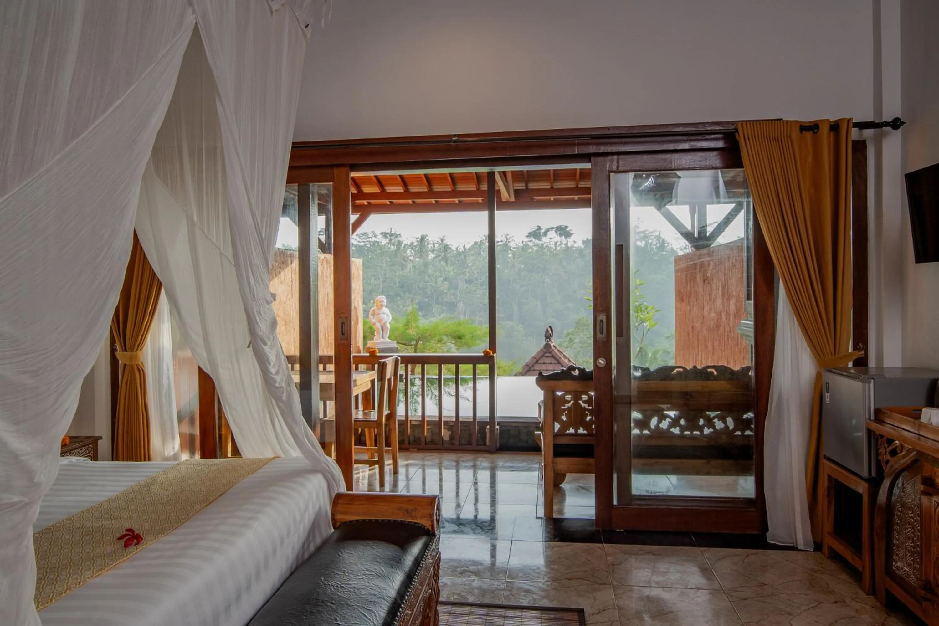 Bedroom, Bed in Campuhan Sebatu Resort