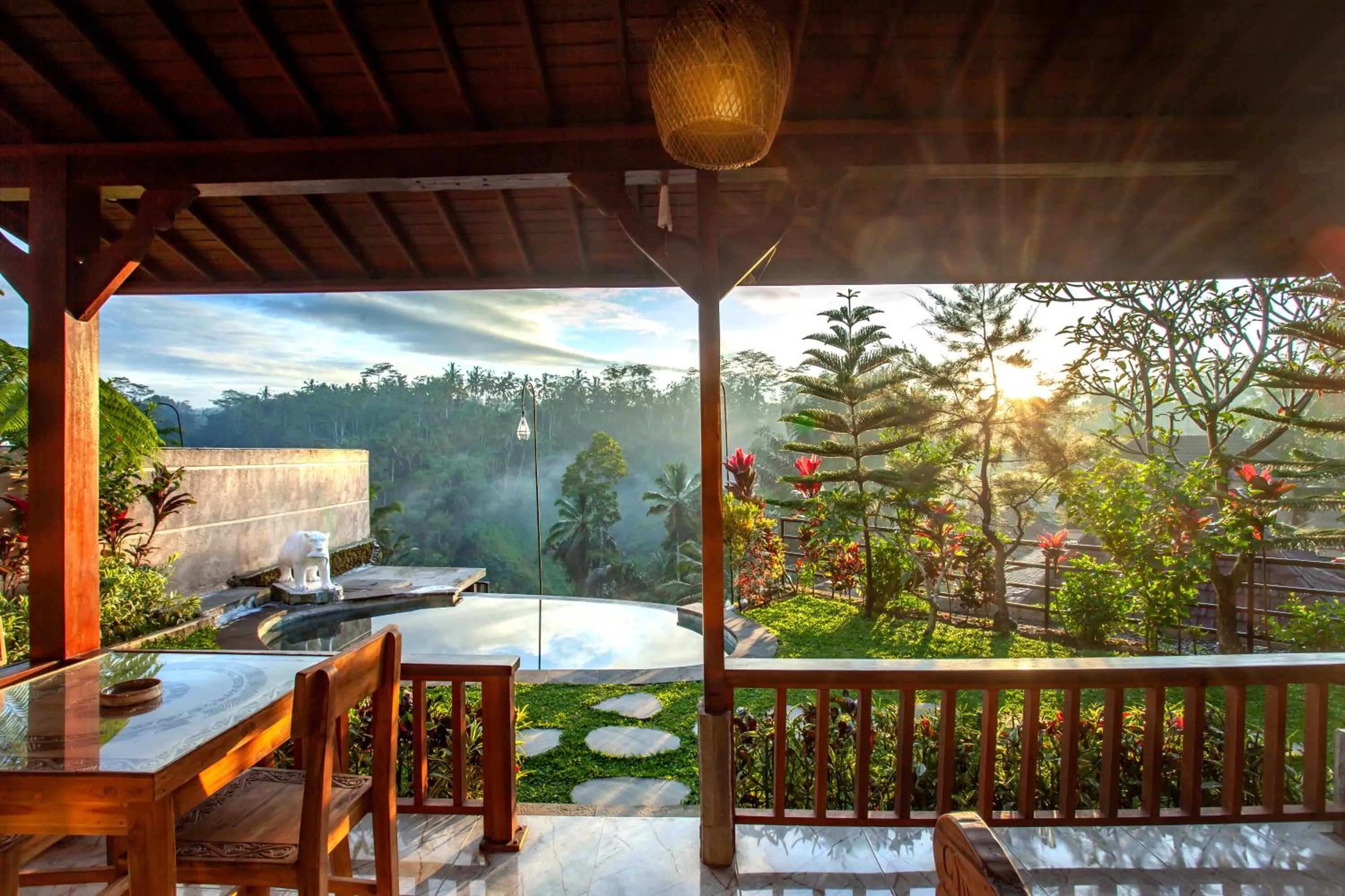 View (from property/room) in Campuhan Sebatu Resort