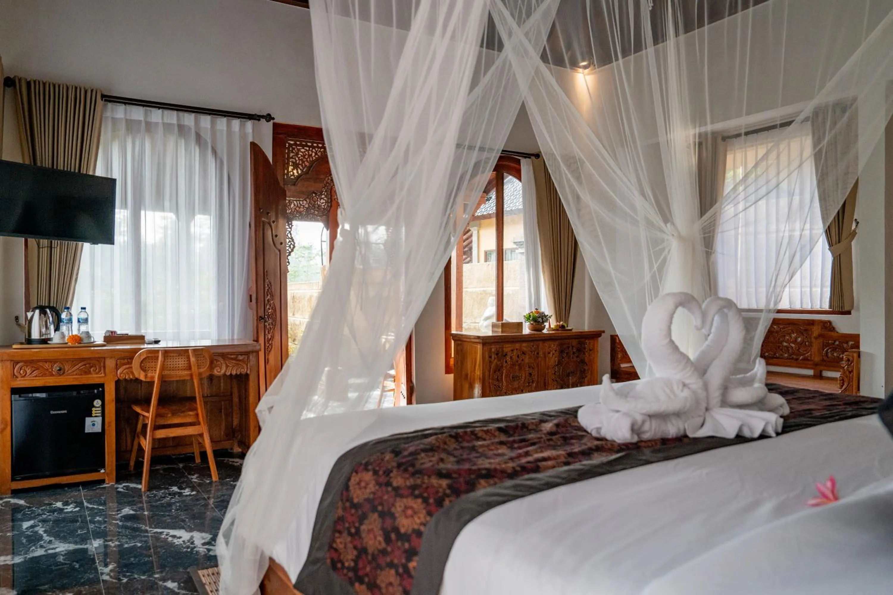 Bedroom, Bed in Campuhan Sebatu Resort