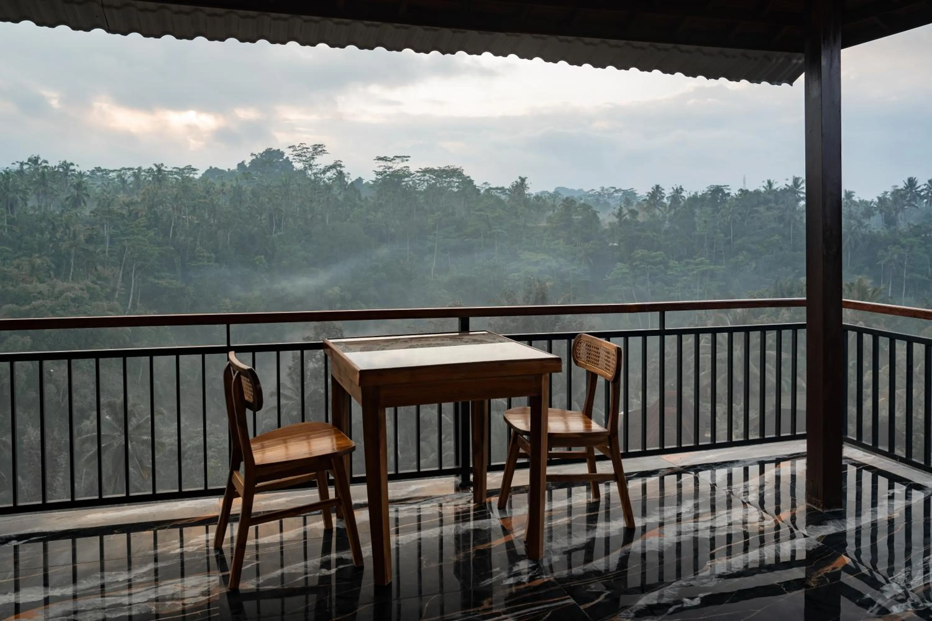 Balcony/Terrace in Campuhan Sebatu Resort