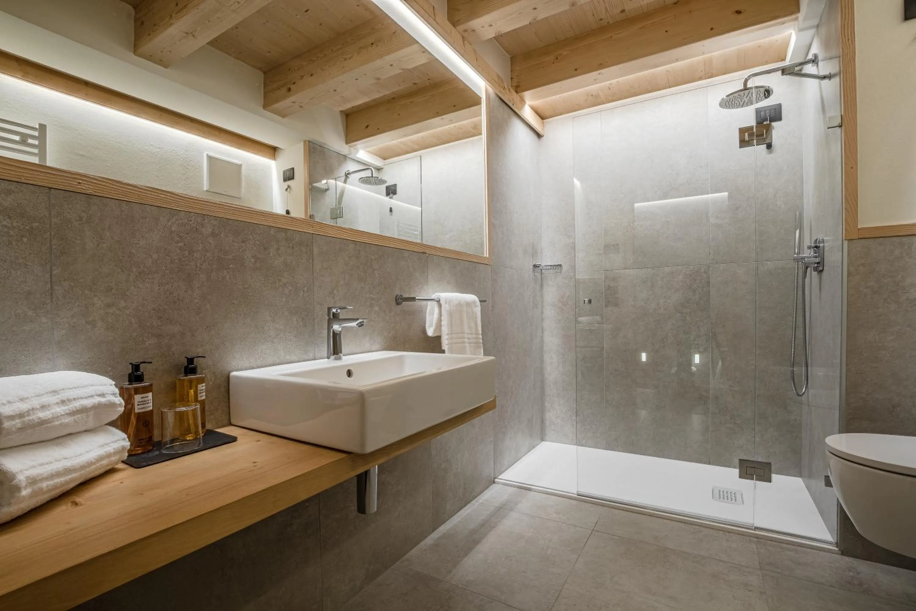 Shower in Chalet Alpenrose