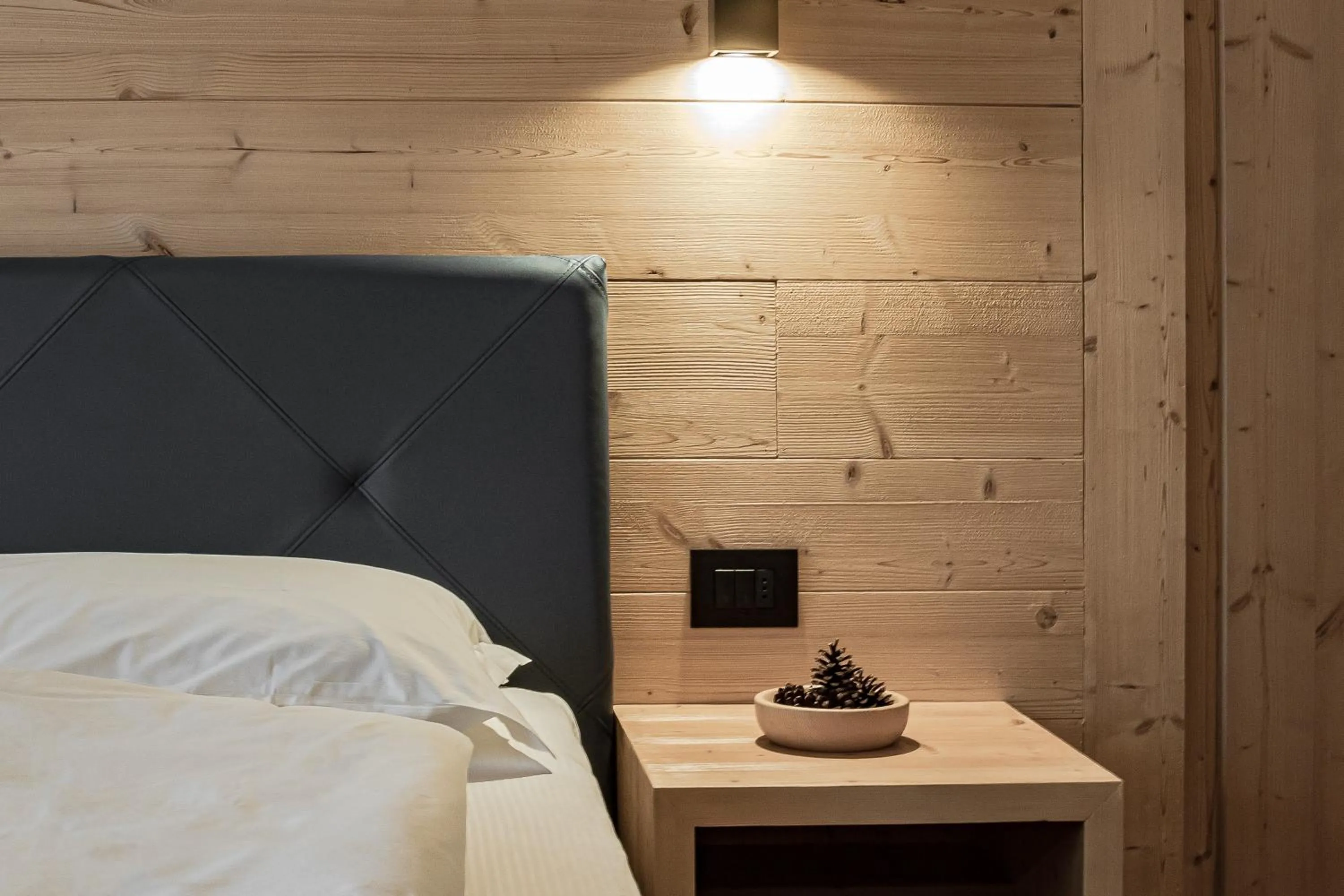Bedroom, Bed in Chalet Alpenrose