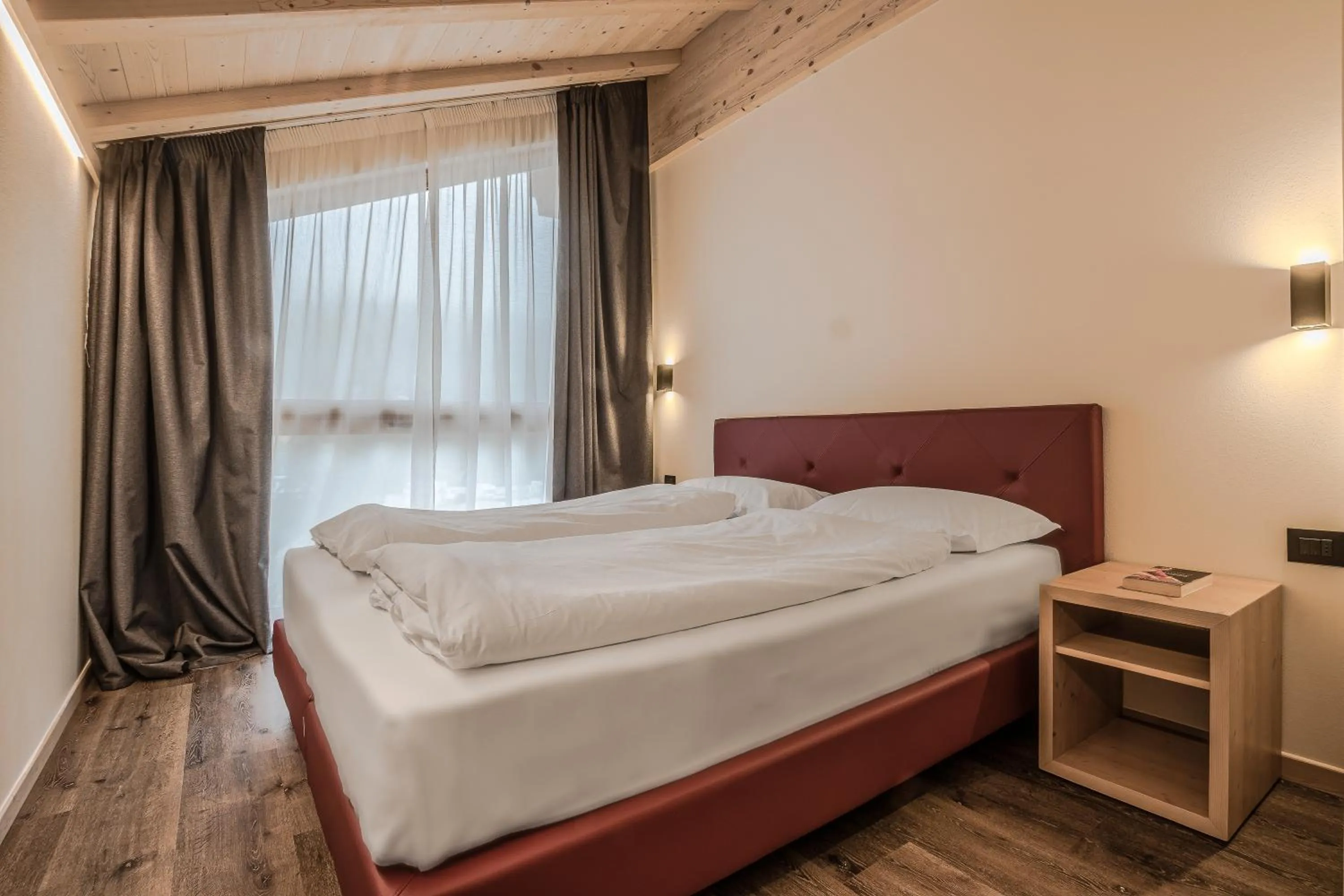 Bed in Chalet Alpenrose