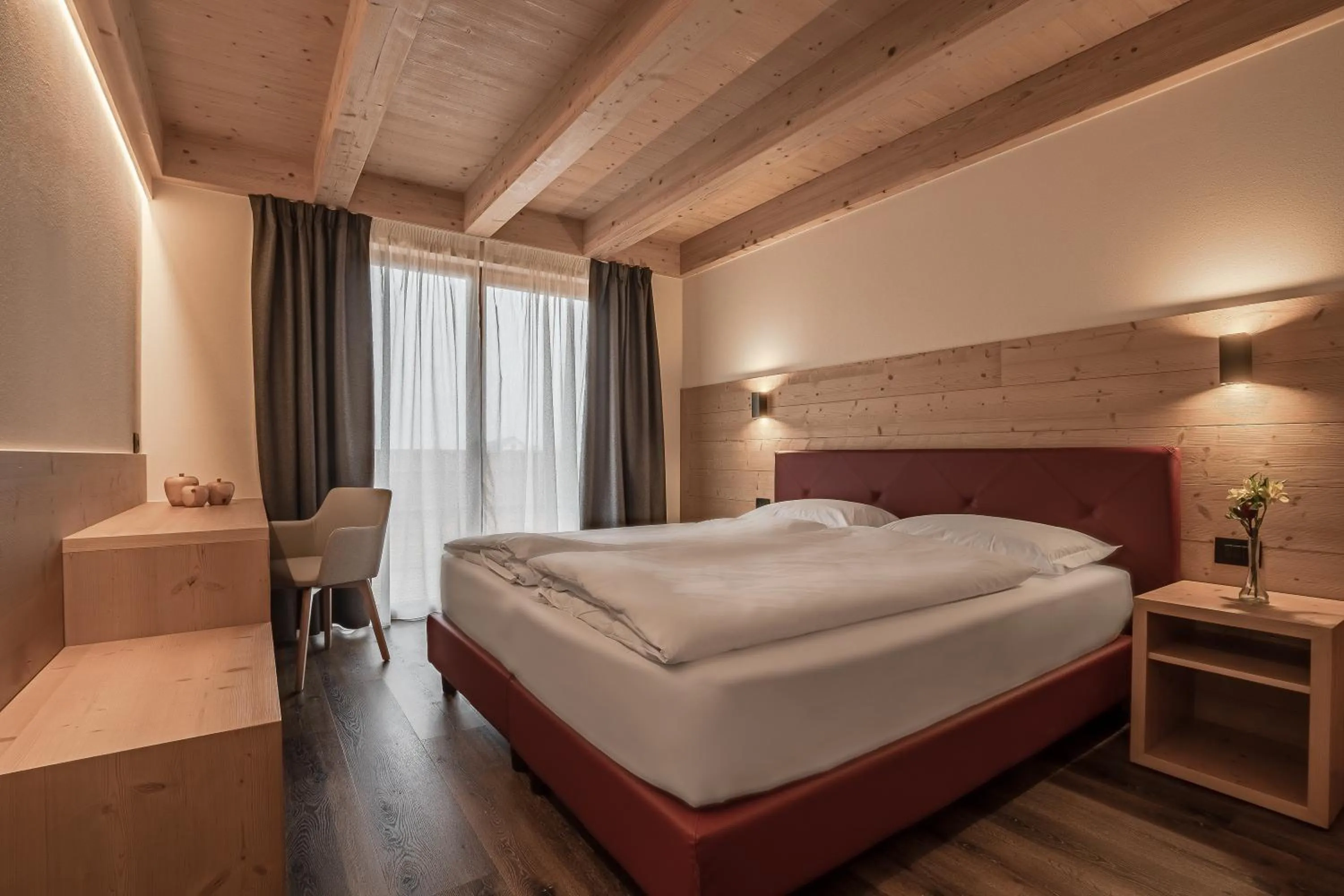 Bed in Chalet Alpenrose