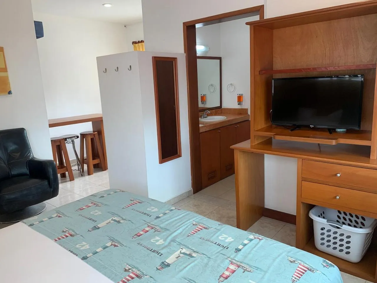 Photo of the whole room, Bed in Xbulu-Ha