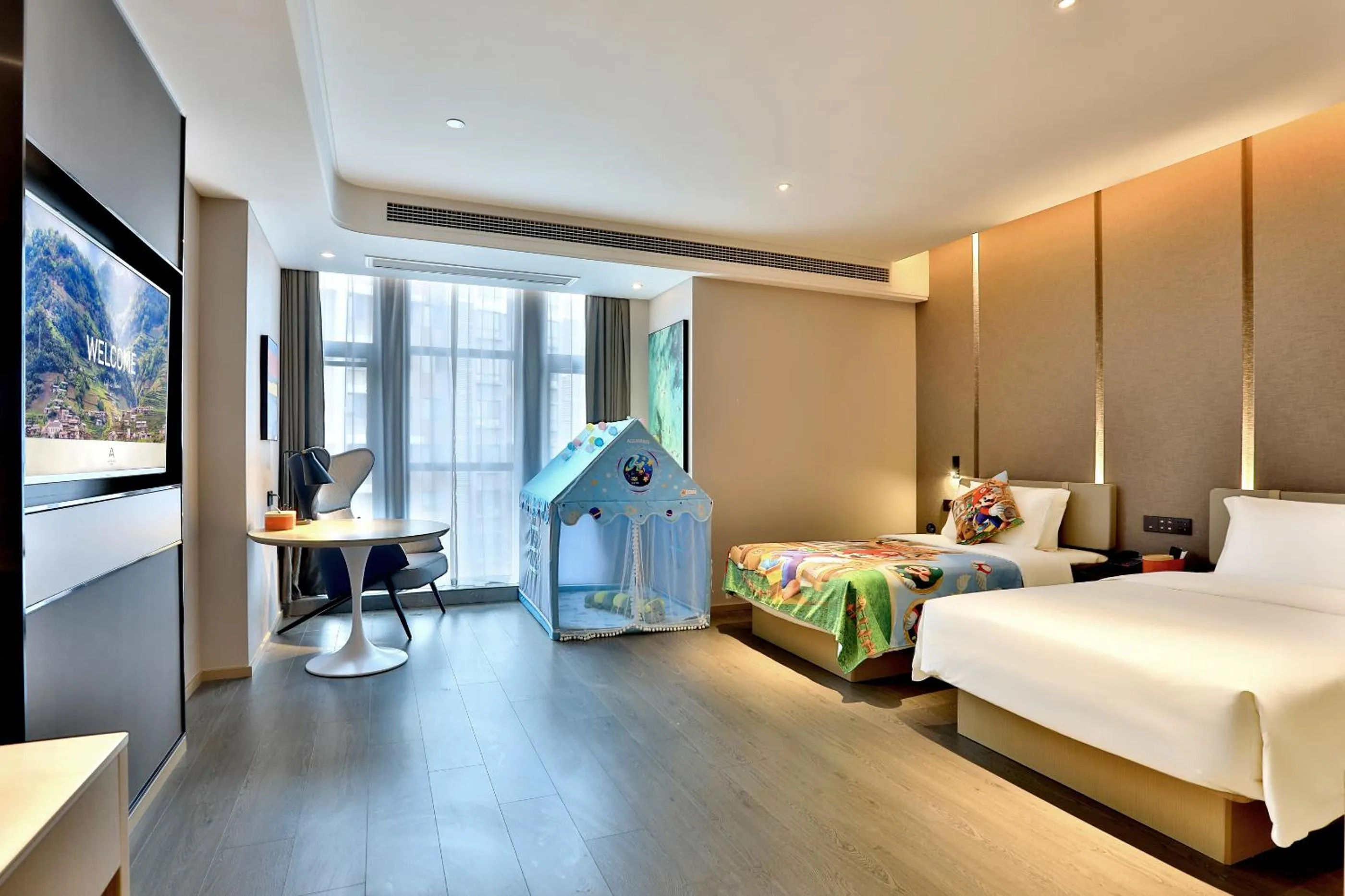 Kids's club, Bed in Atour Hotel Nanjing Olympics Sports Center CBD