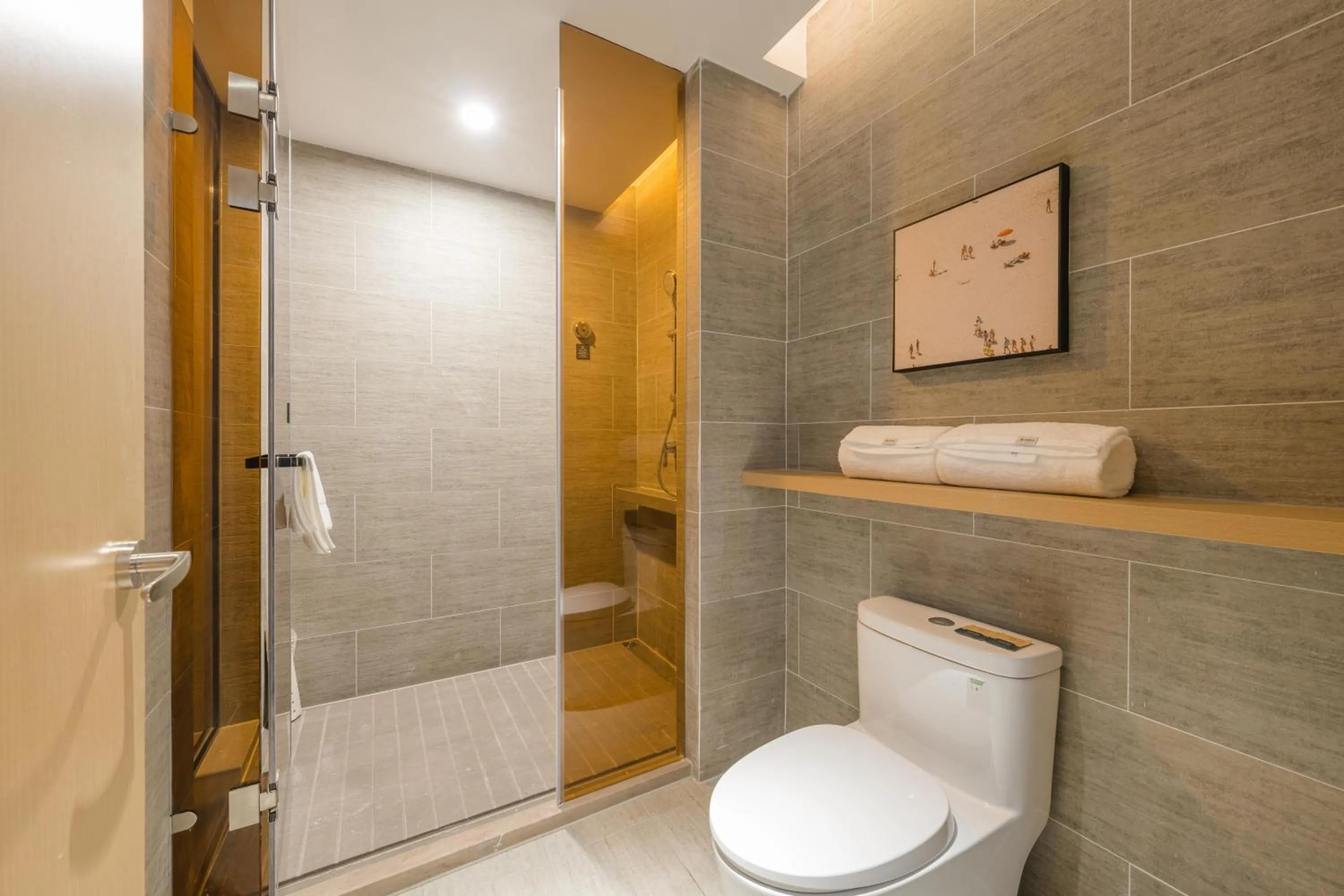 Bathroom in Atour Hotel Nanjing Olympics Sports Center CBD