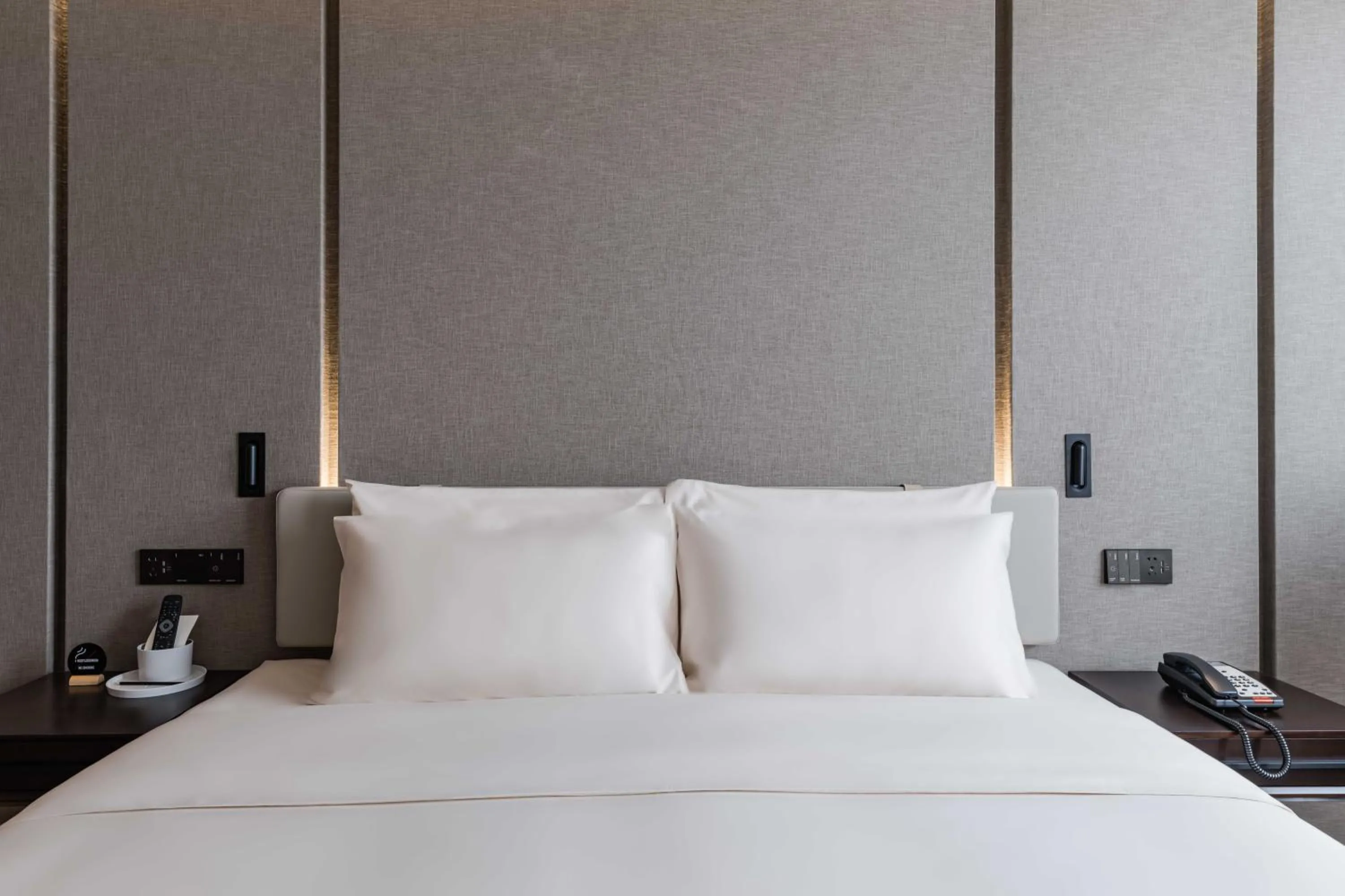 Bed in Atour Hotel Industrial Park Dongsha Lake