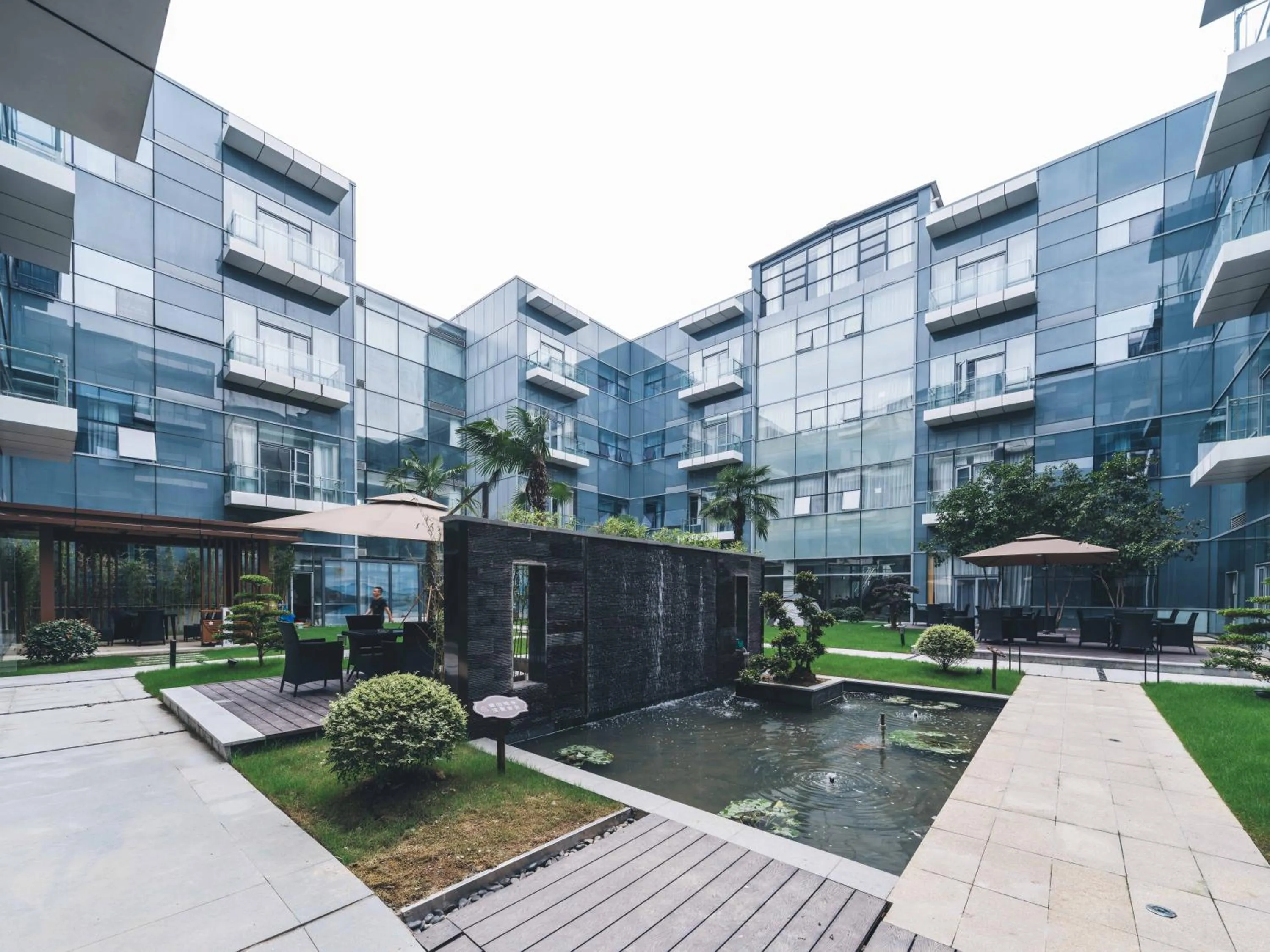 Garden in Atour Hotel Industrial Park Dongsha Lake
