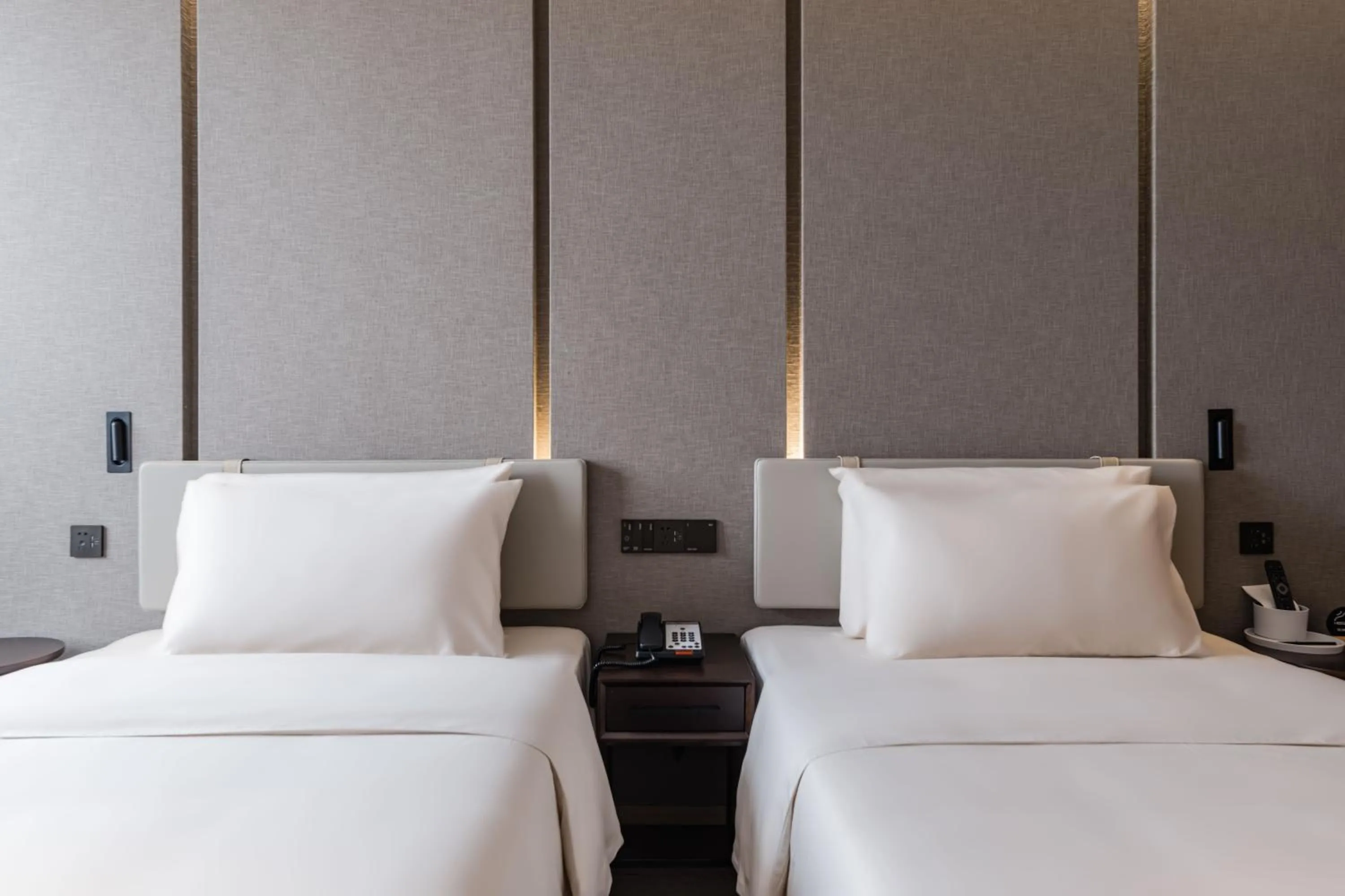 Bed in Atour Hotel Industrial Park Dongsha Lake