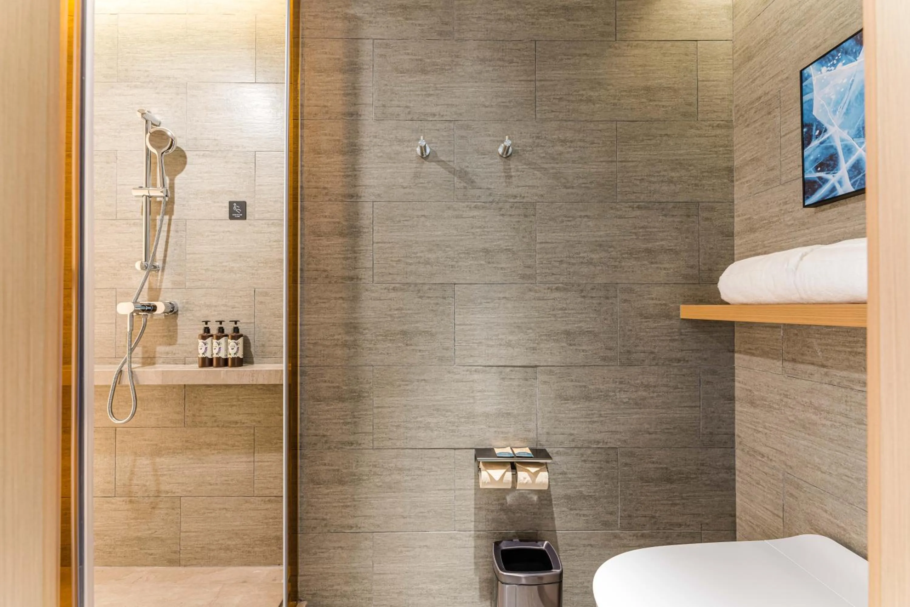 Toilet in Atour Hotel Suzhou Mudu Ancient Town