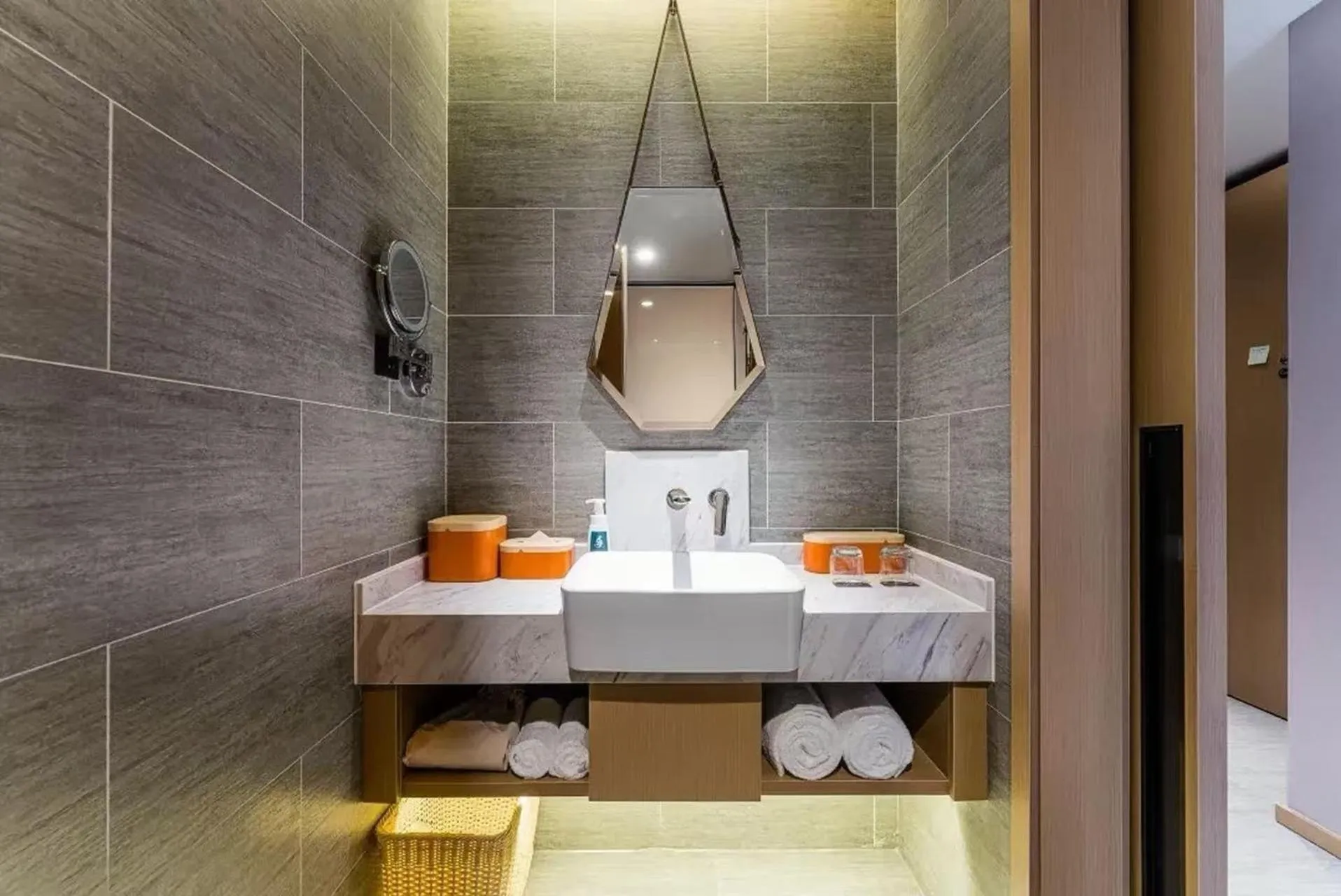 Shower in Atour Hotel West Lake Science Park