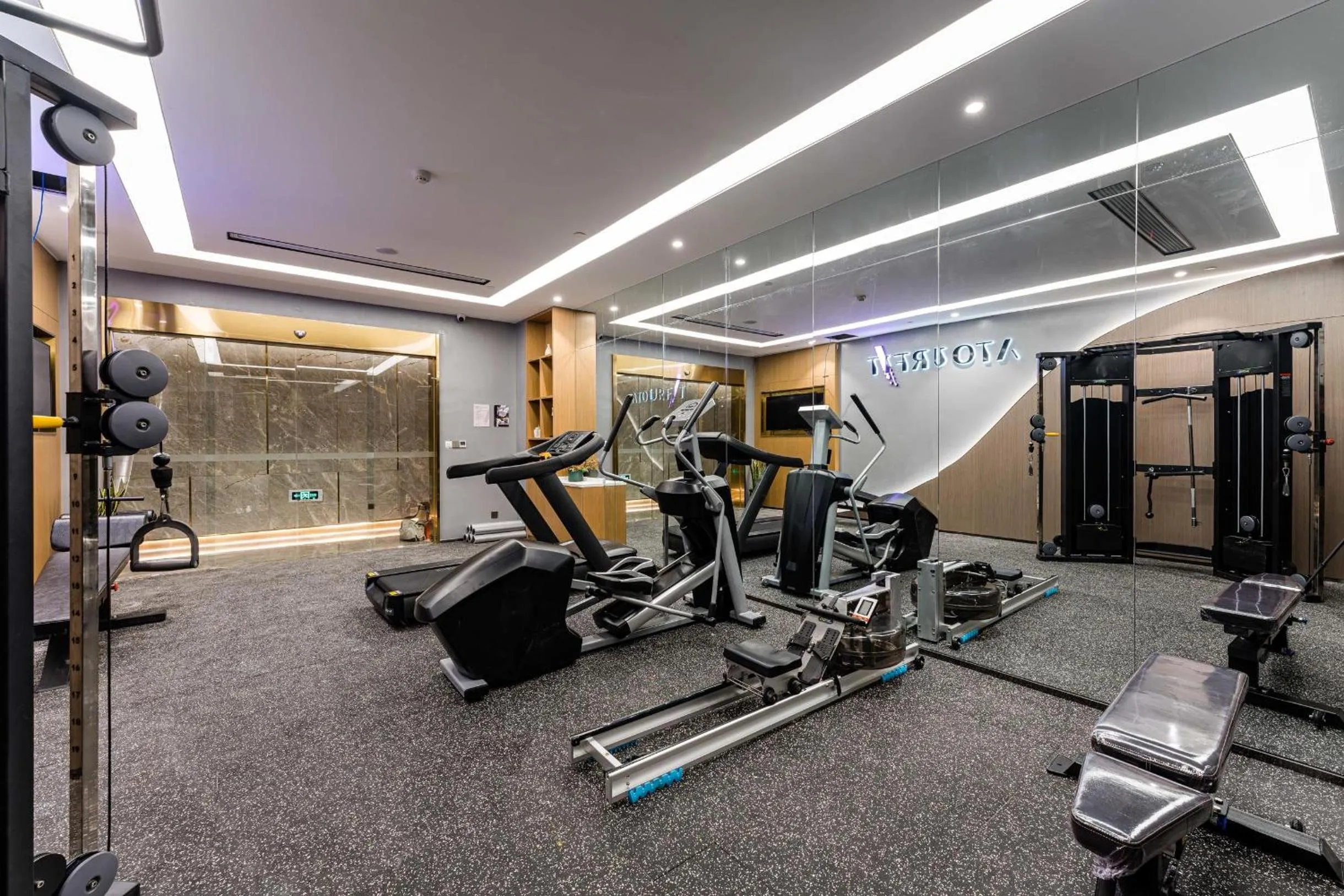 Fitness centre/facilities in Atour Hotel Shengzhou