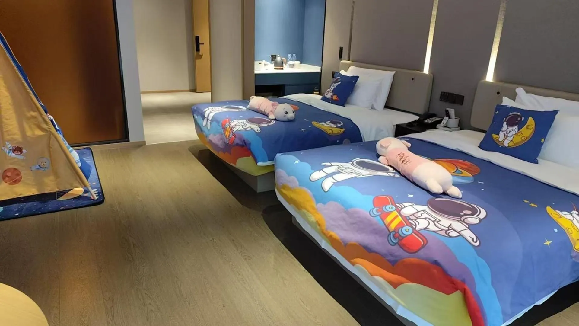 Bed in Atour Hotel Xiamen Jimei Lake Business Center