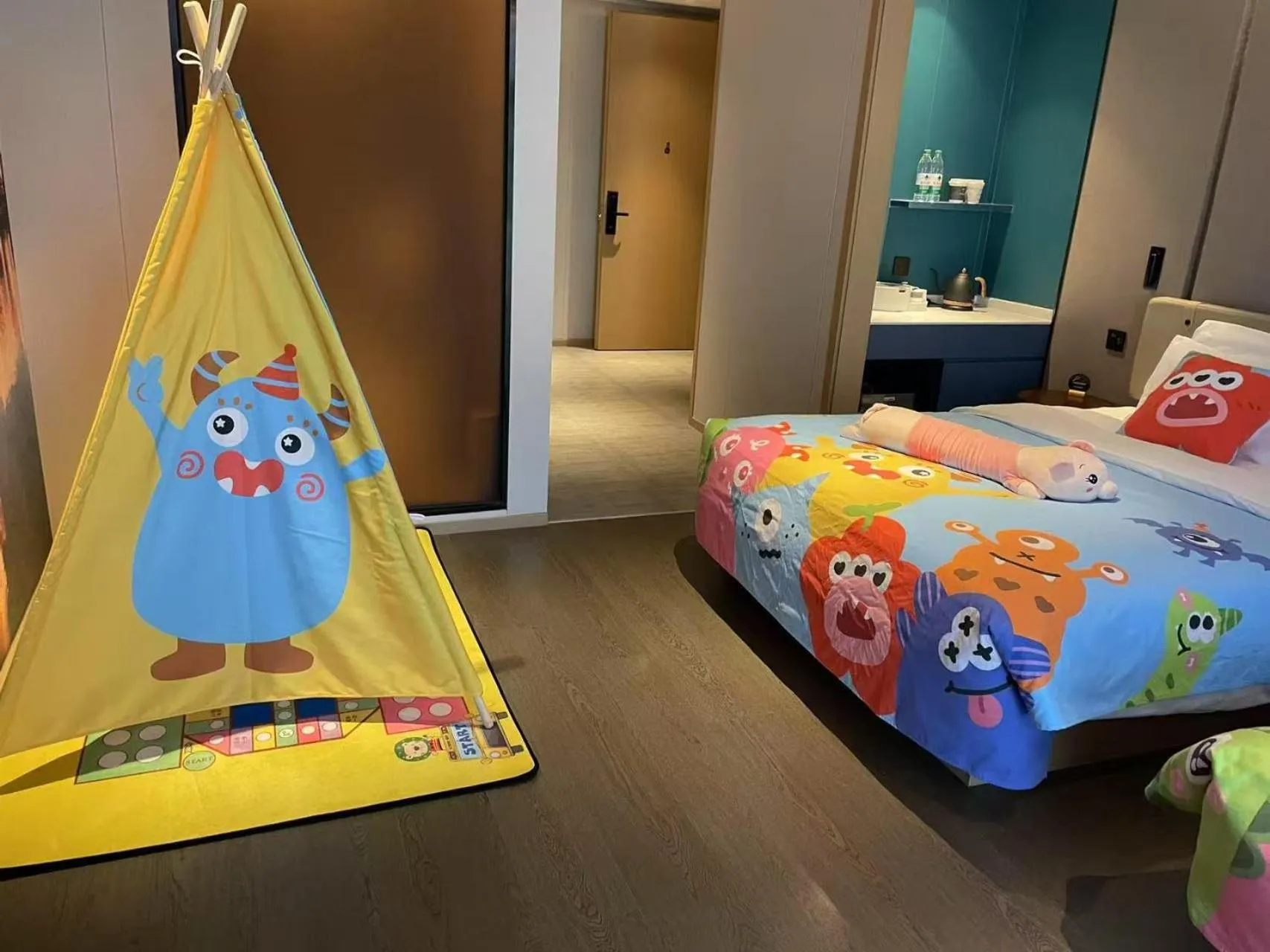 Bed in Atour Hotel Xiamen Jimei Lake Business Center