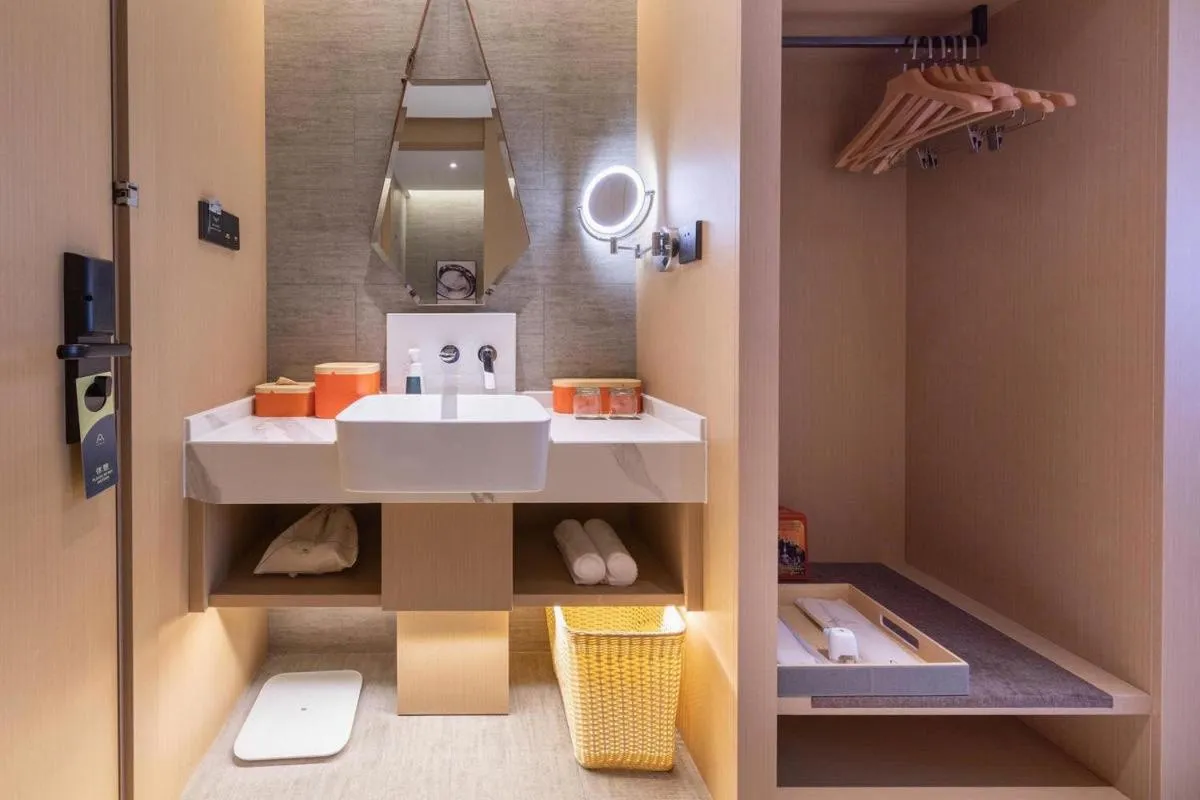 Bathroom in Atour Hotel Jinan Quancheng Plaza Kuanhouli