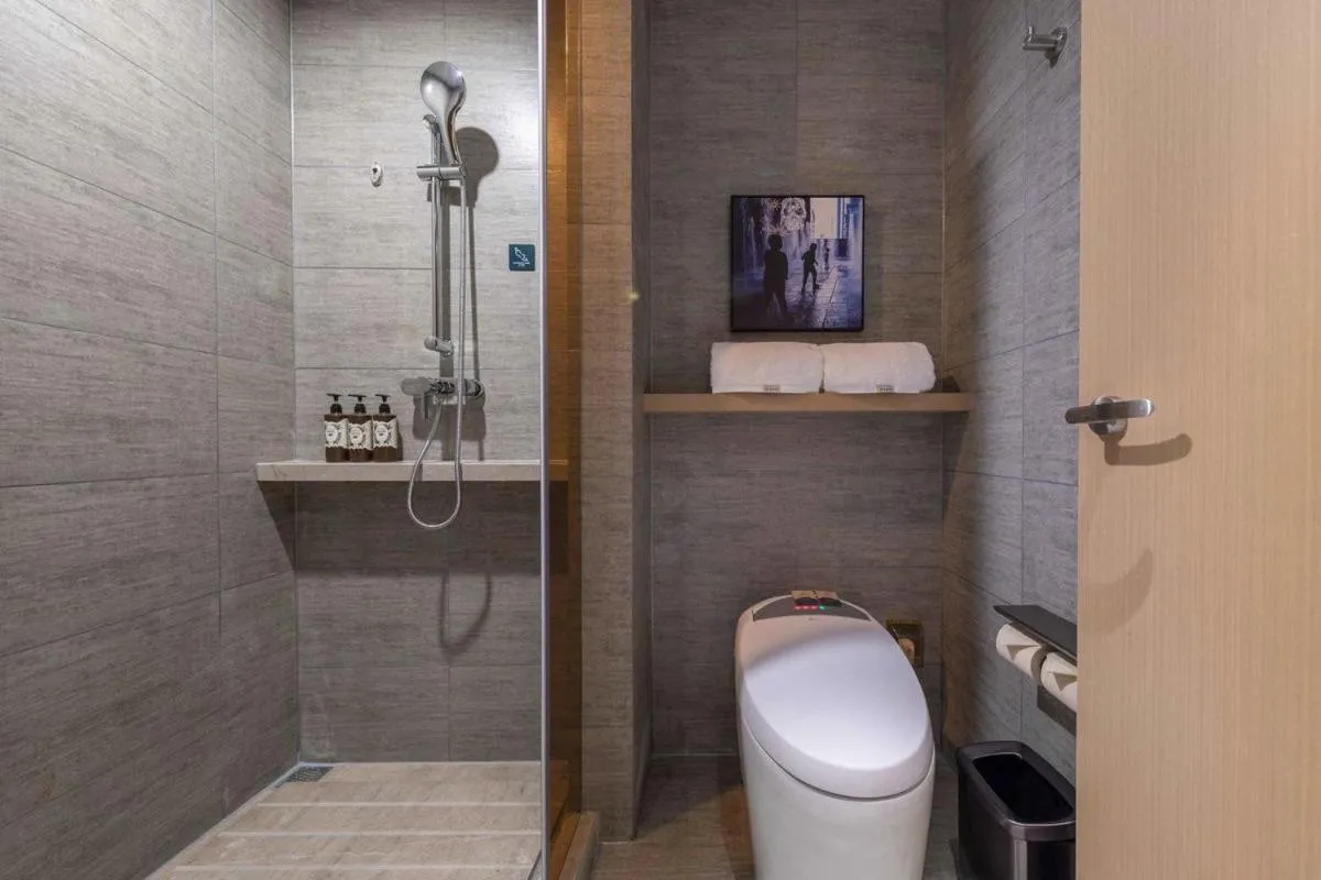 Bathroom in Atour Hotel Jinan Quancheng Plaza Kuanhouli