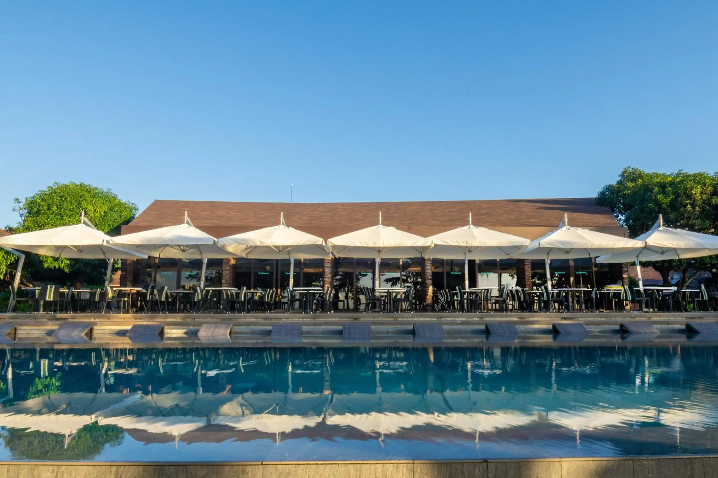 Pool view in Astoria Palawan Pool view in Astoria Palawan