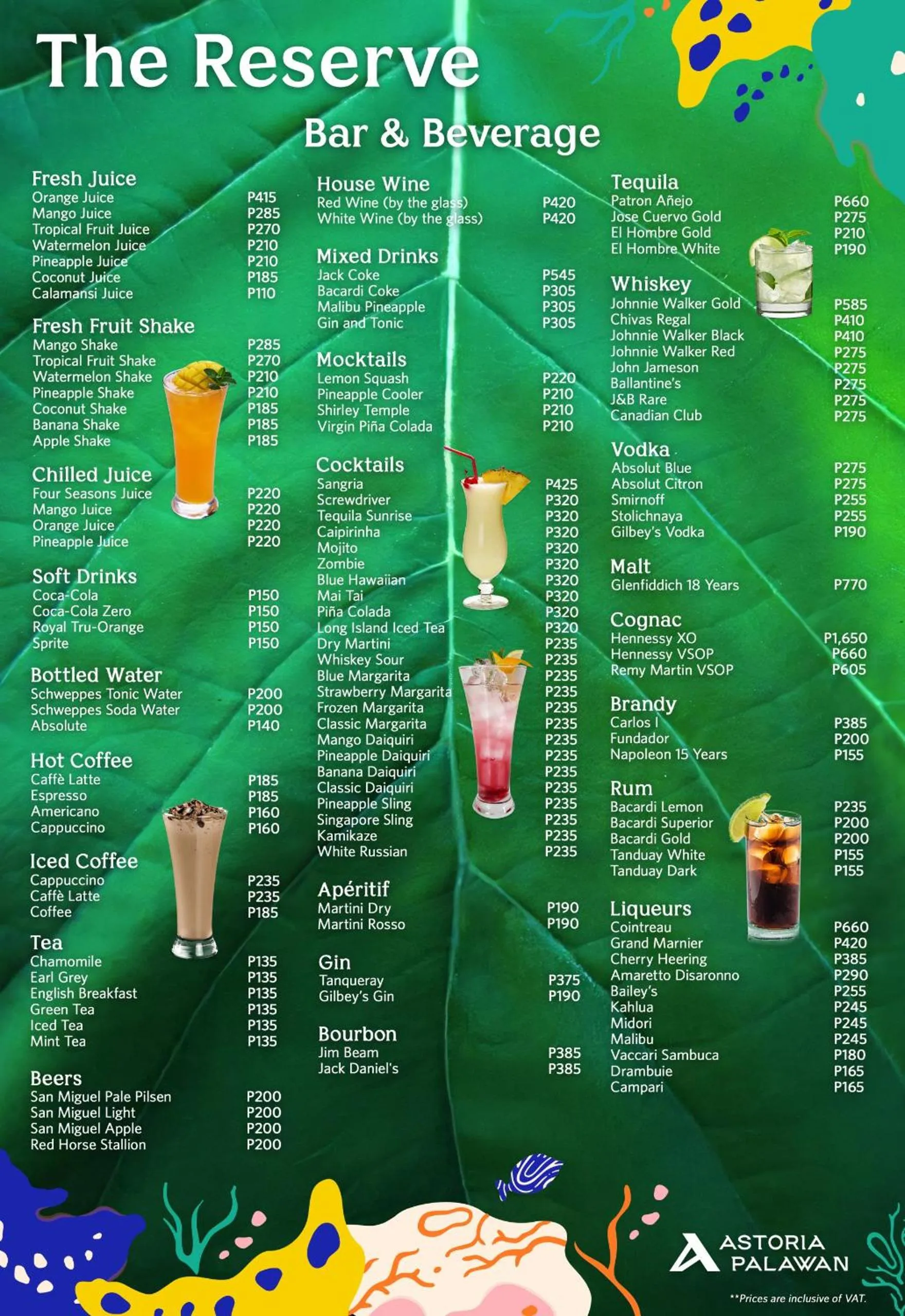 Restaurant/places to eat in Astoria Palawan