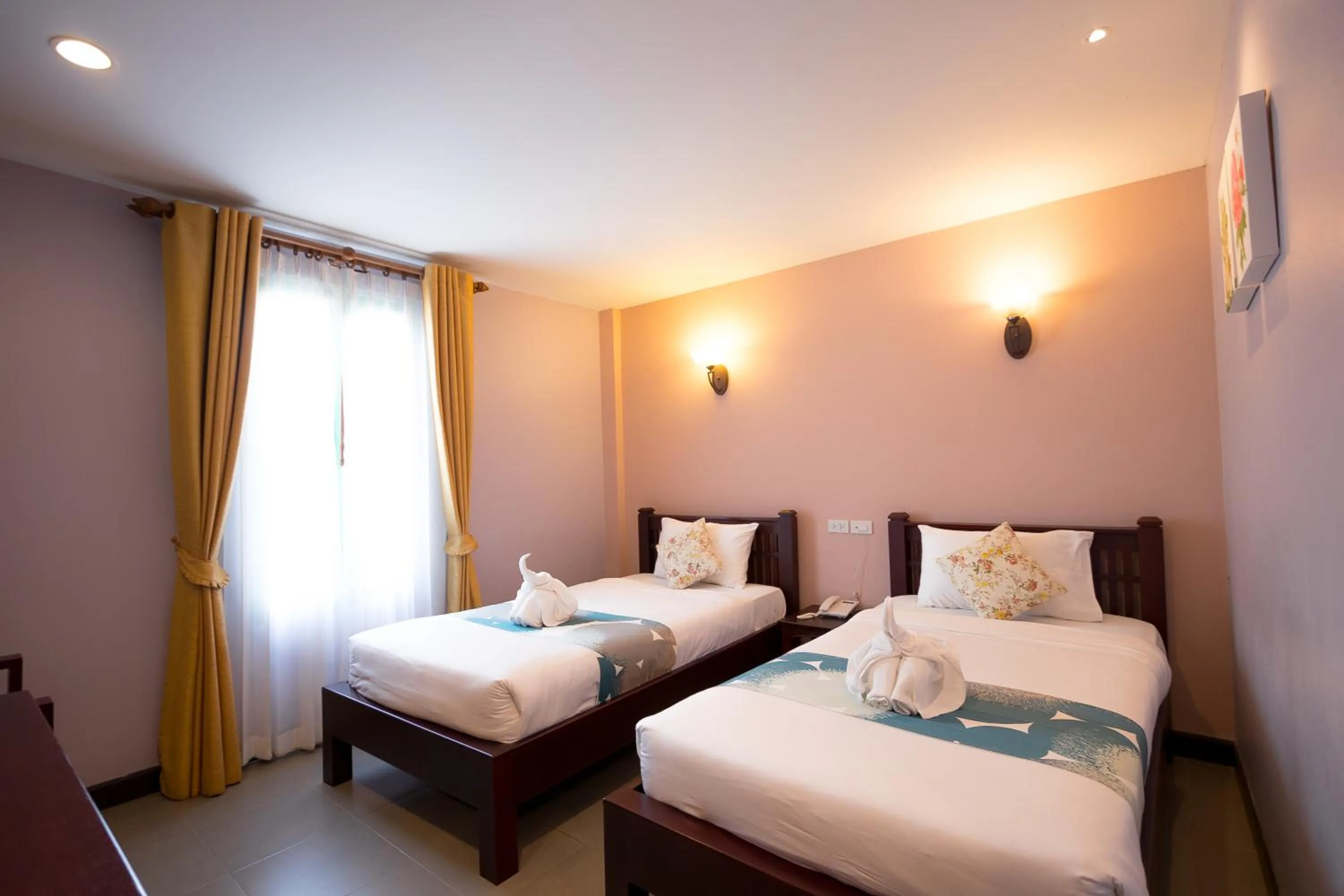 Bed in La Villa Boutique hotel