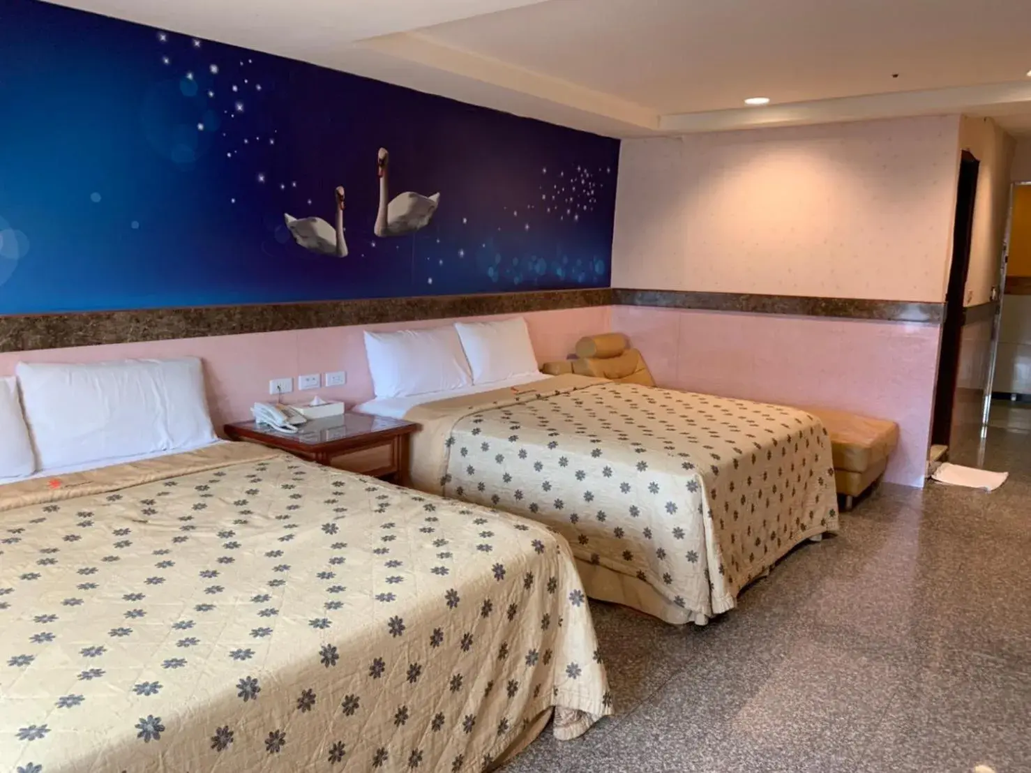 Bed in Yi Pin Business Hotel