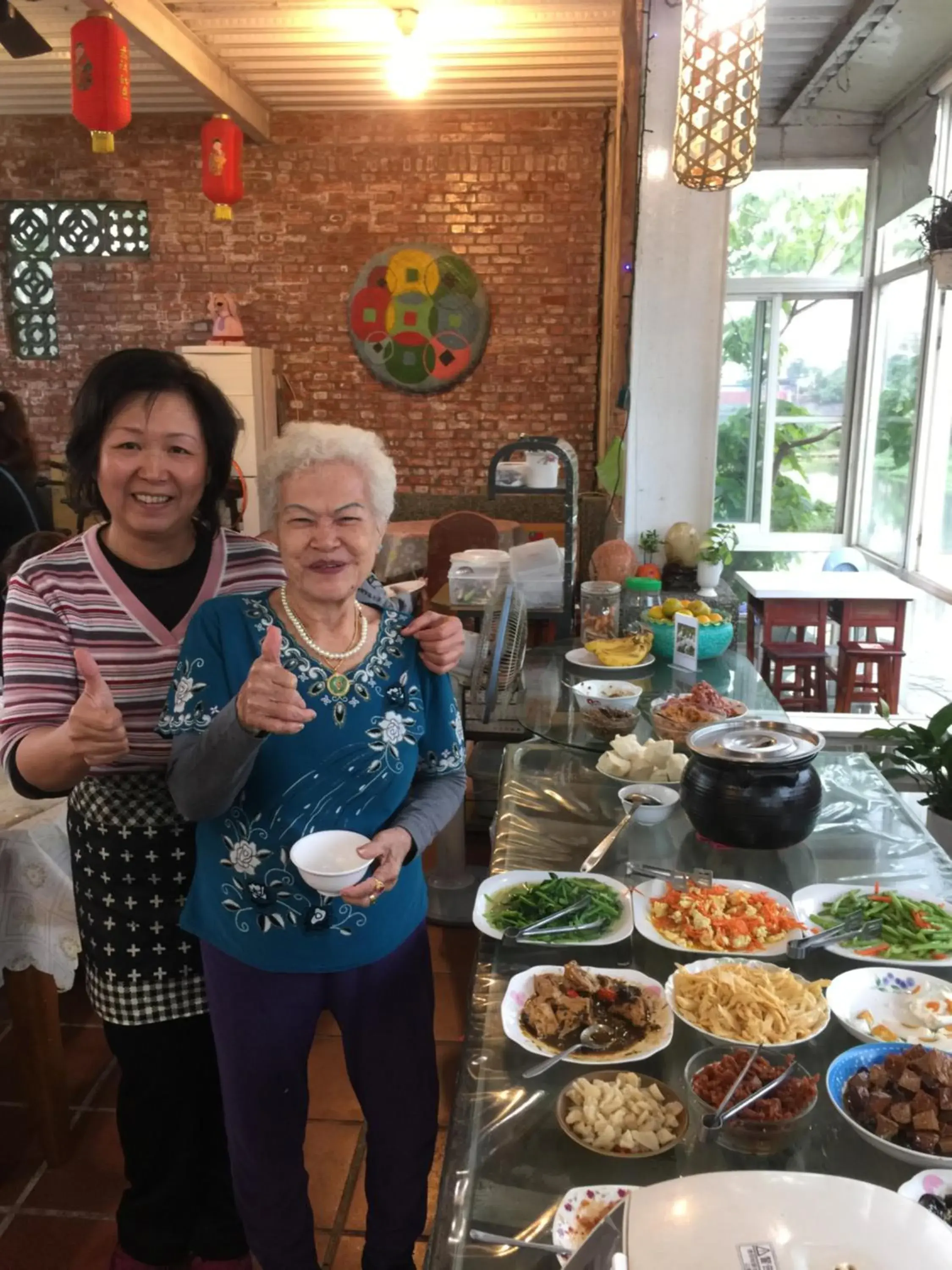 Buffet breakfast in Beautiful Yilan Resort Buffet breakfast in Beautiful Yilan Resort
