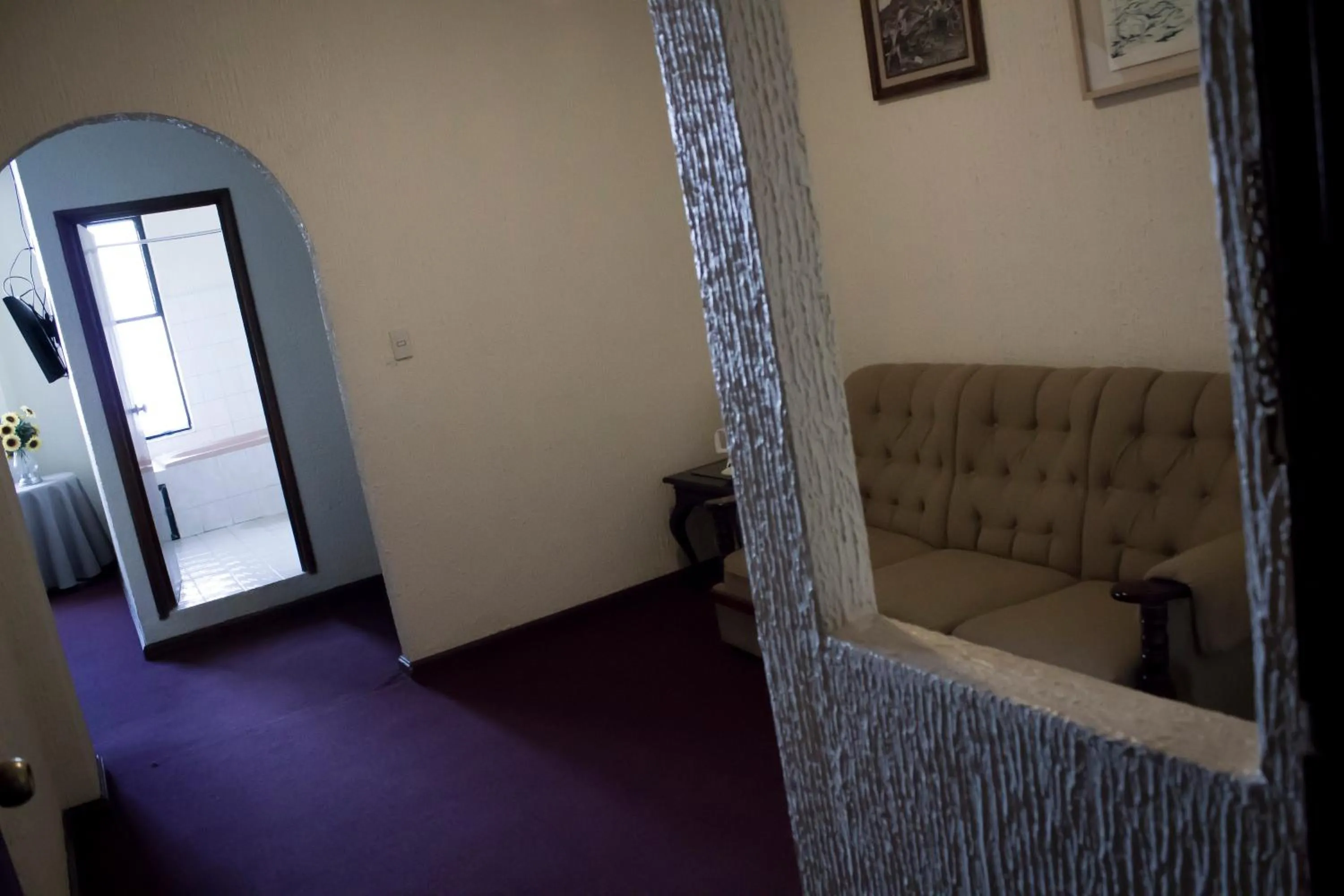 Living room in HOTEL ROMO