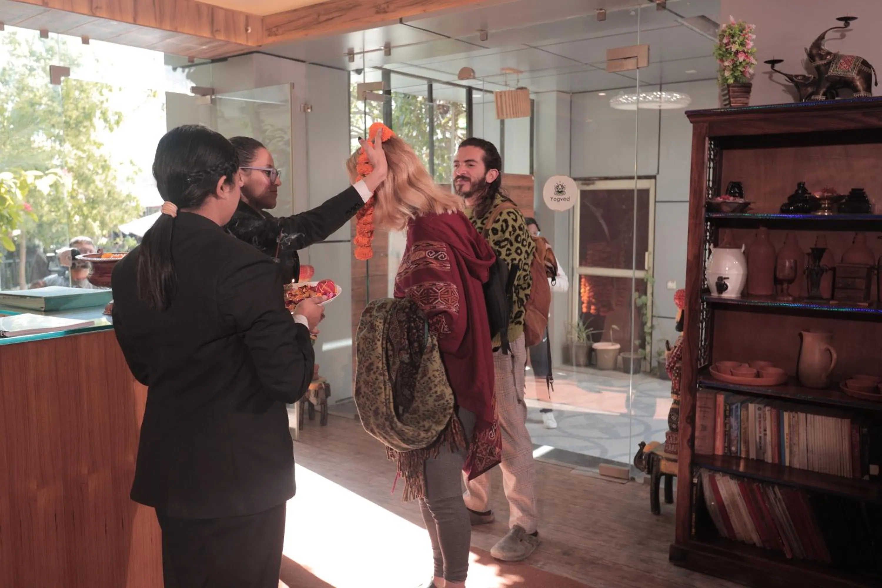 Lobby or reception in Yogved Hospitality & Resort