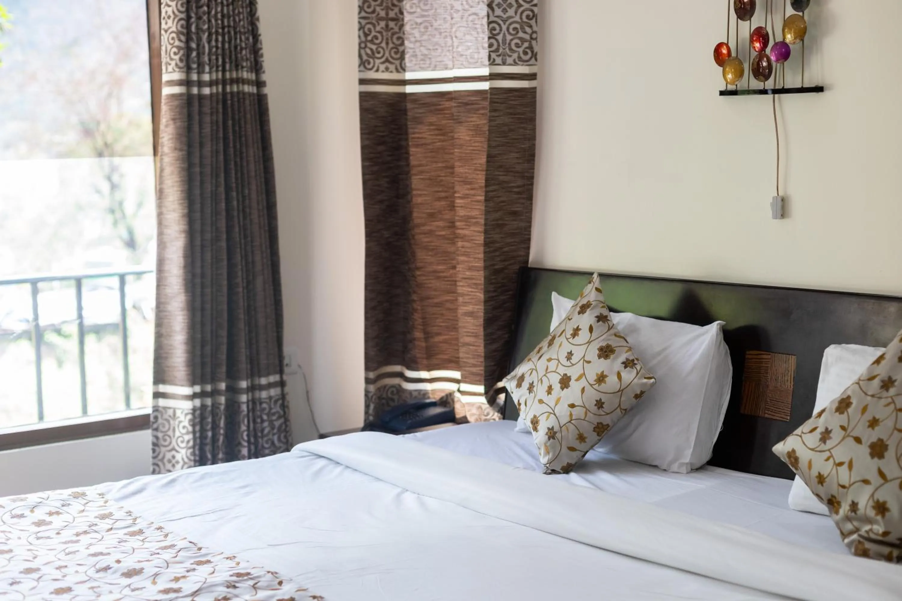 Bed in Yogved Hospitality & Resort