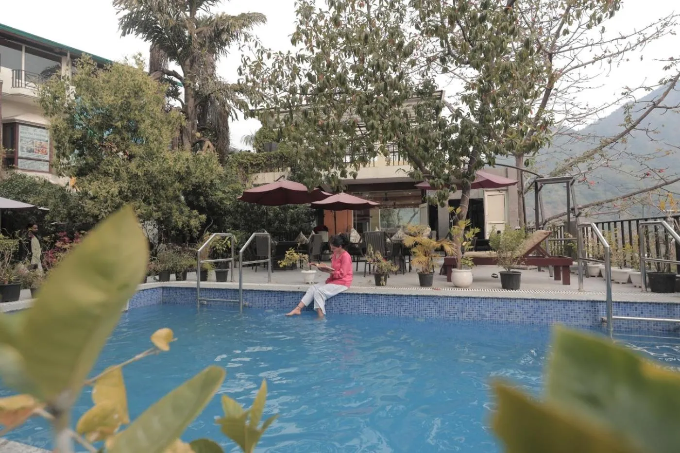 Swimming pool in Yogved Hospitality & Resort