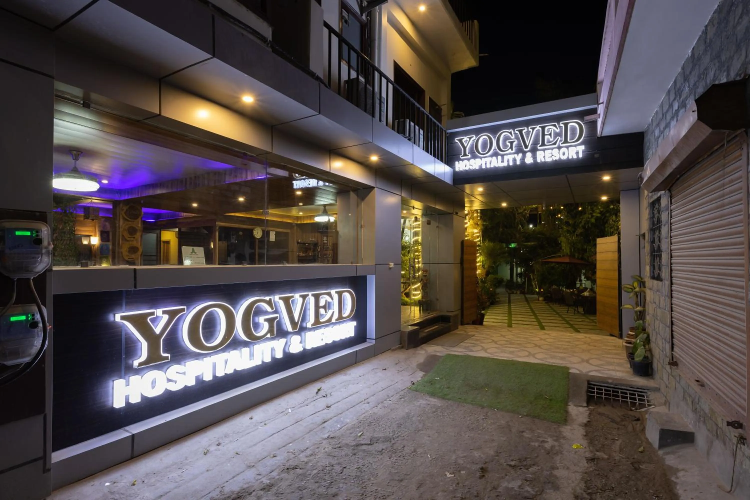 Facade/entrance in Yogved Hospitality & Resort