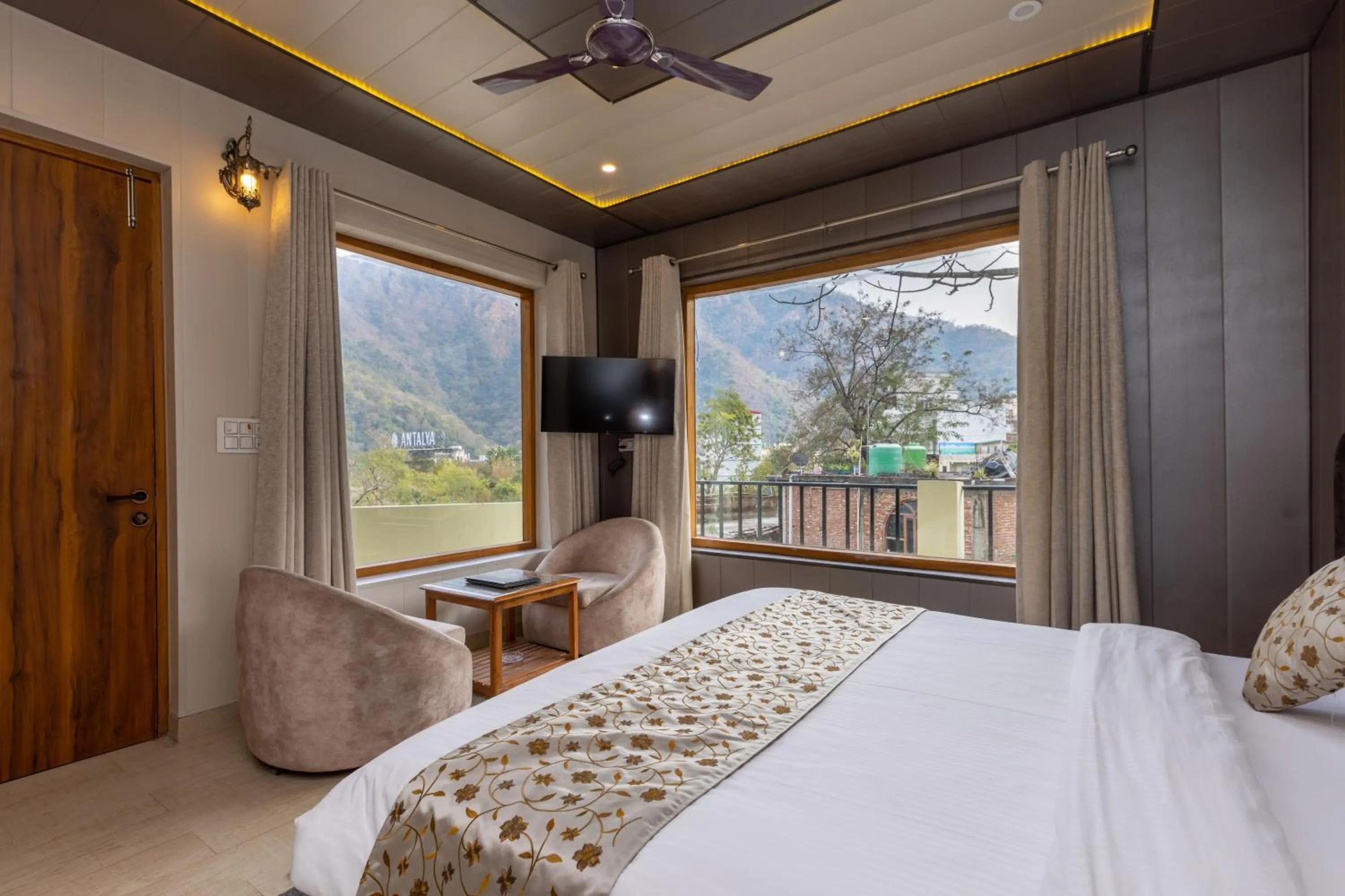 Natural landscape, Bed in Yogved Hospitality & Resort