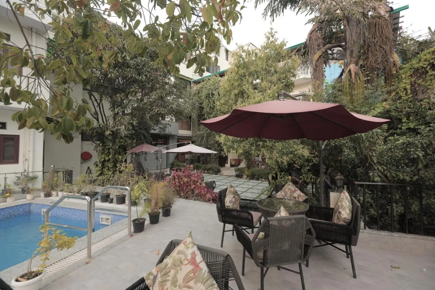 Swimming pool in Yogved Hospitality & Resort