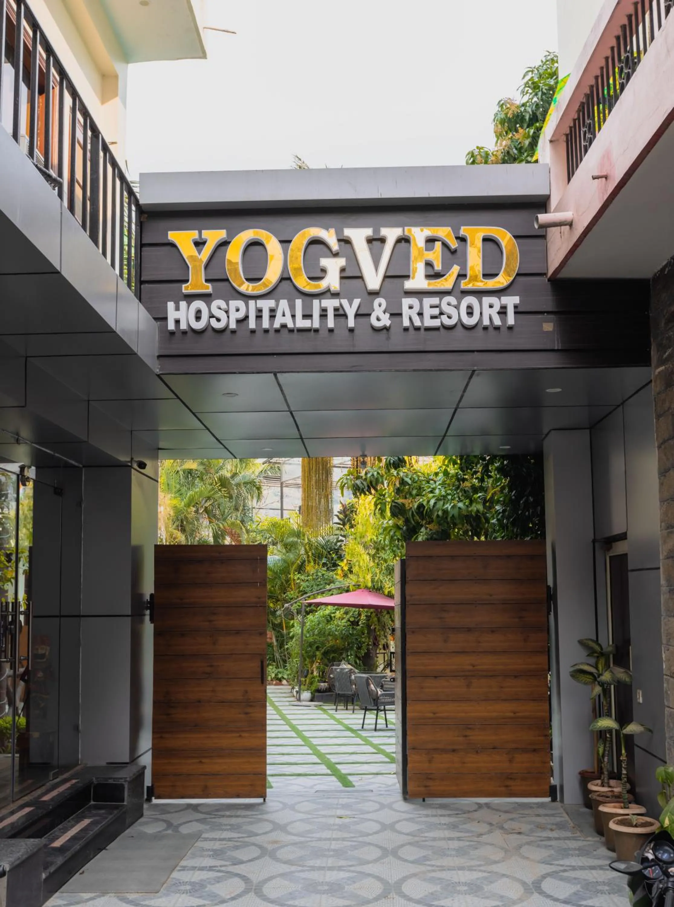 Facade/entrance in Yogved Hospitality & Resort